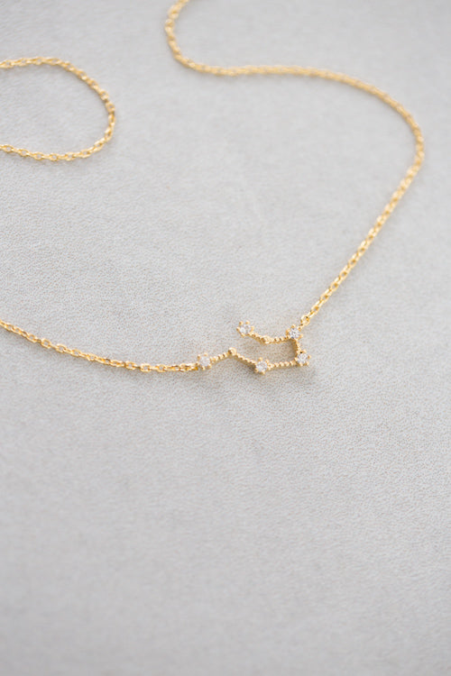Aquarius Zodiac Necklace