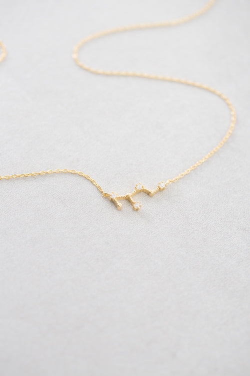Virgo Zodiac Necklace