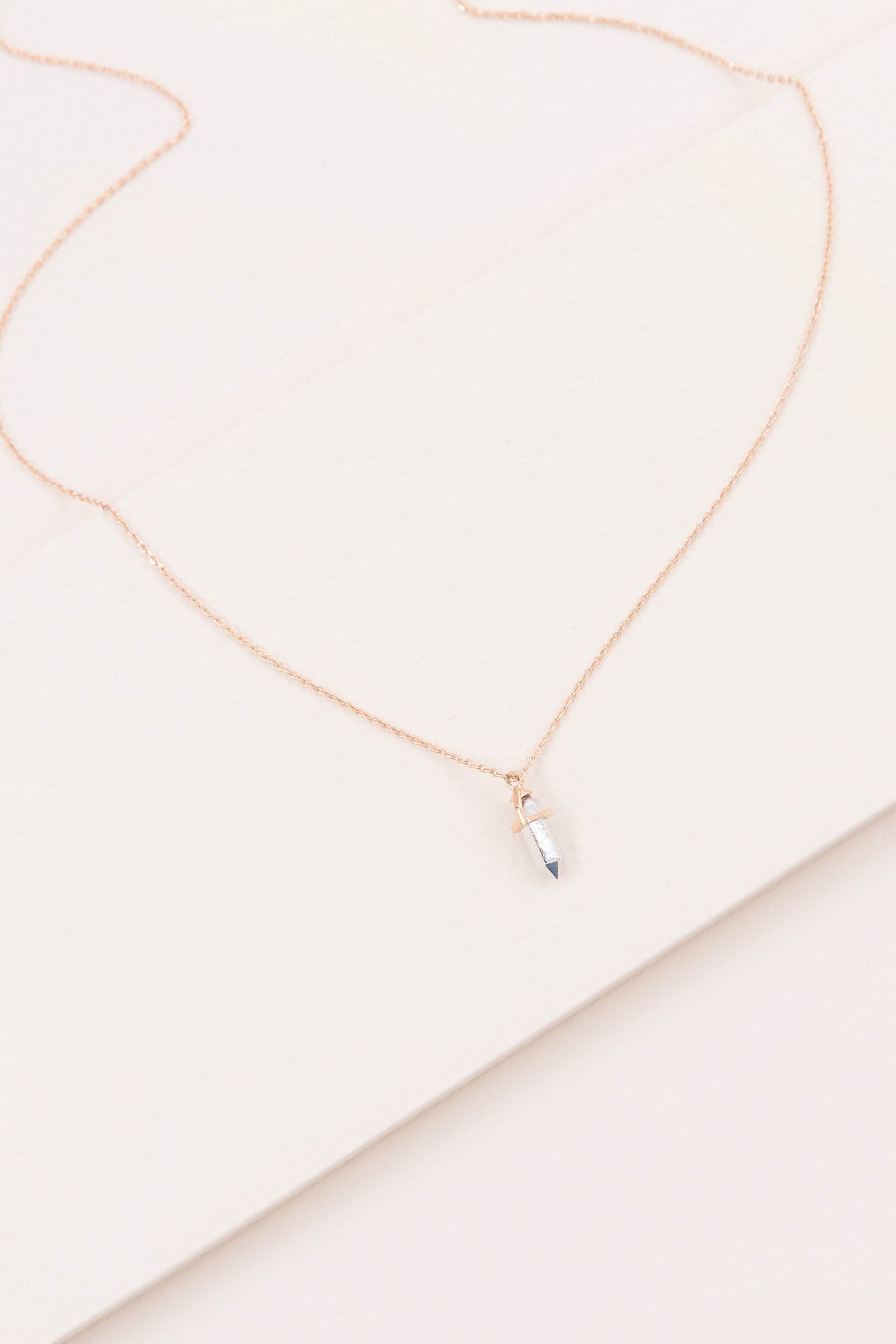 Two-tone Amulet Necklace