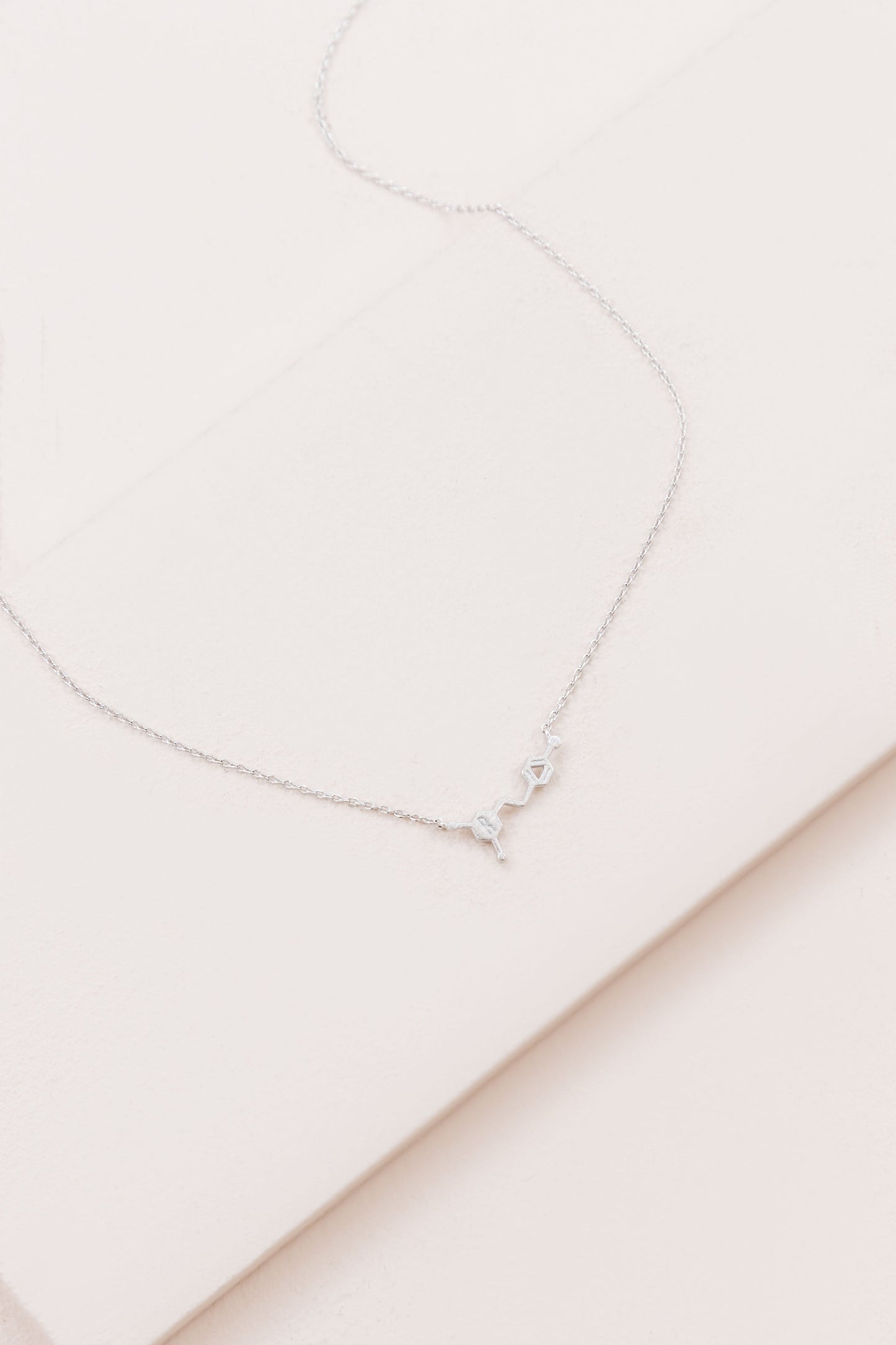 Resveratrol Molecule Necklace (Red Wine)