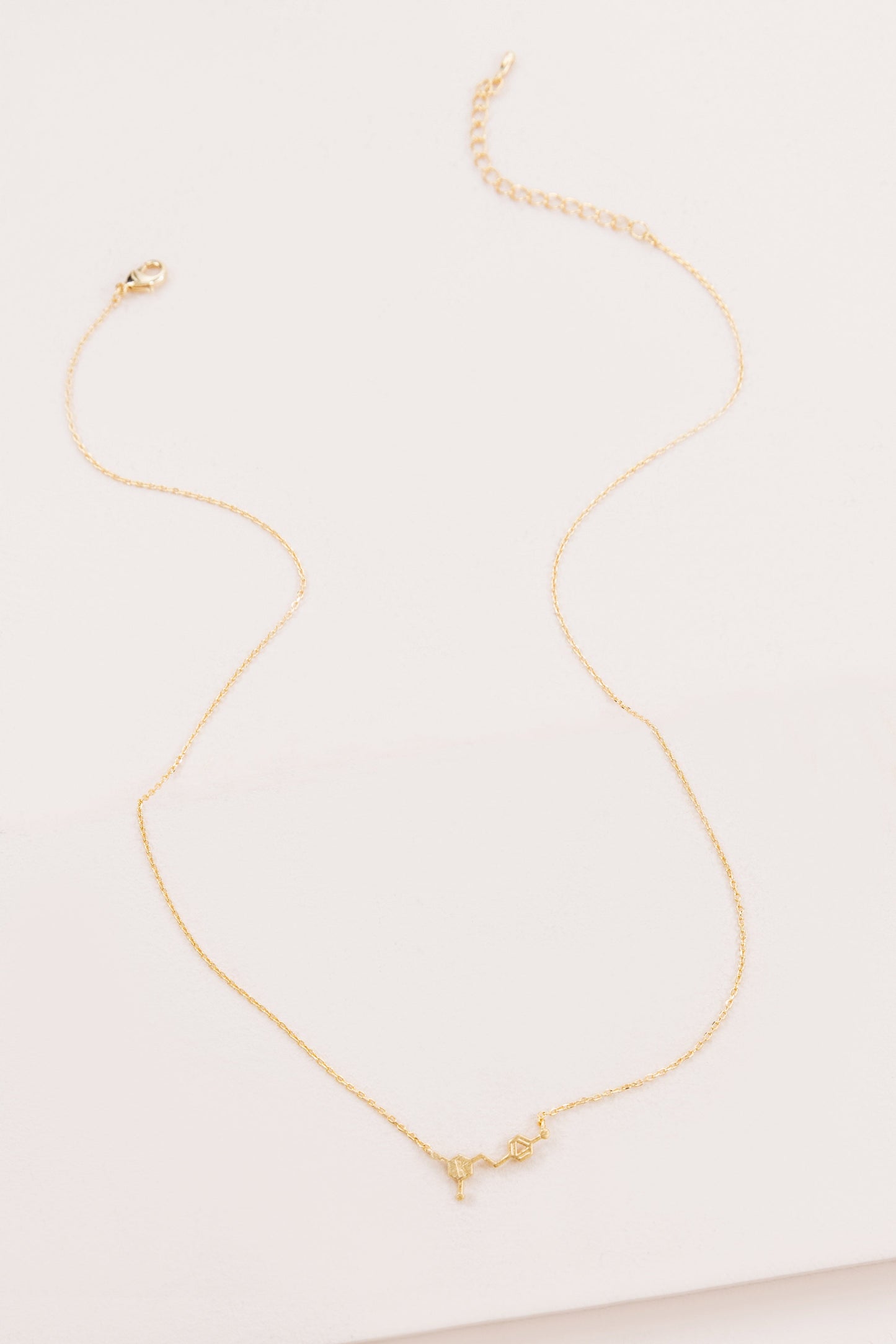 Resveratrol Molecule Necklace (Red Wine)