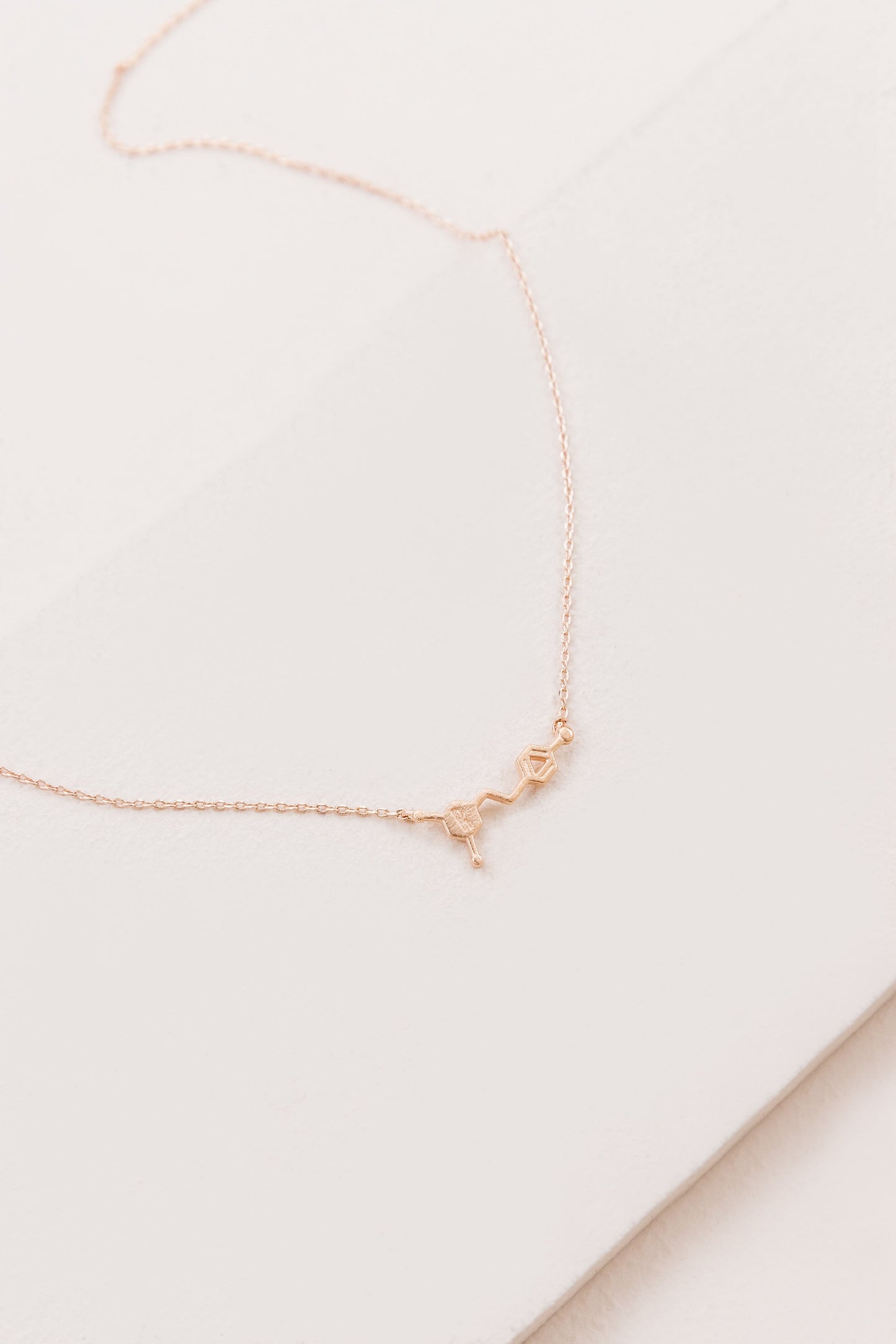 Resveratrol Molecule Necklace (Red Wine)
