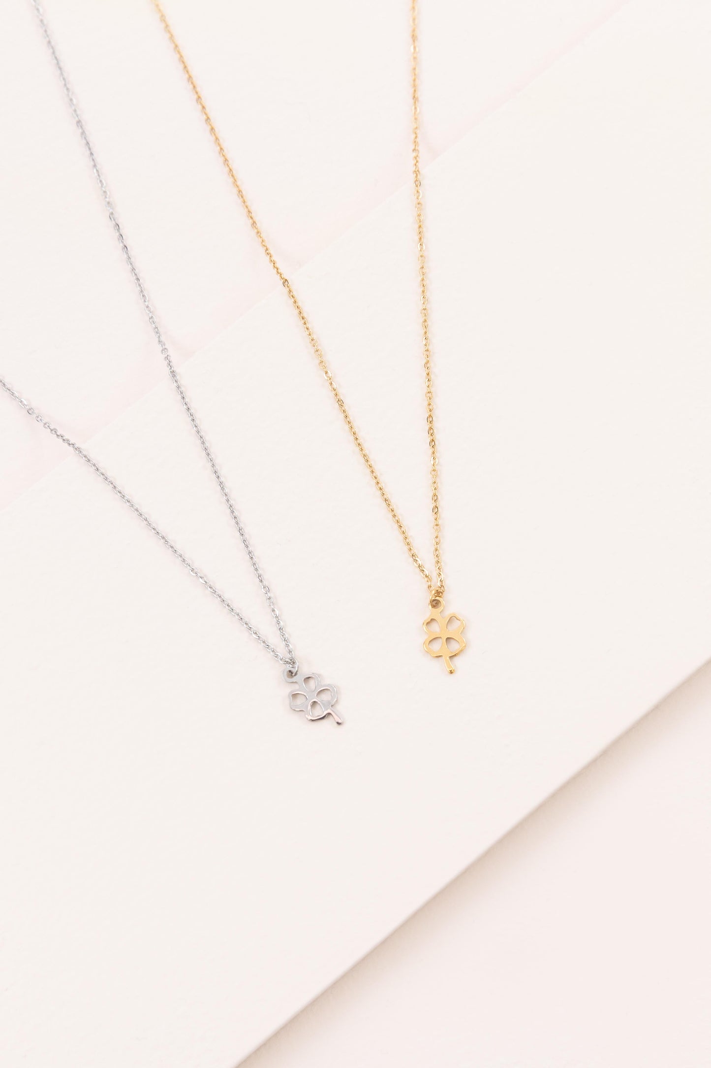 Lucky Clover Necklace (14K)