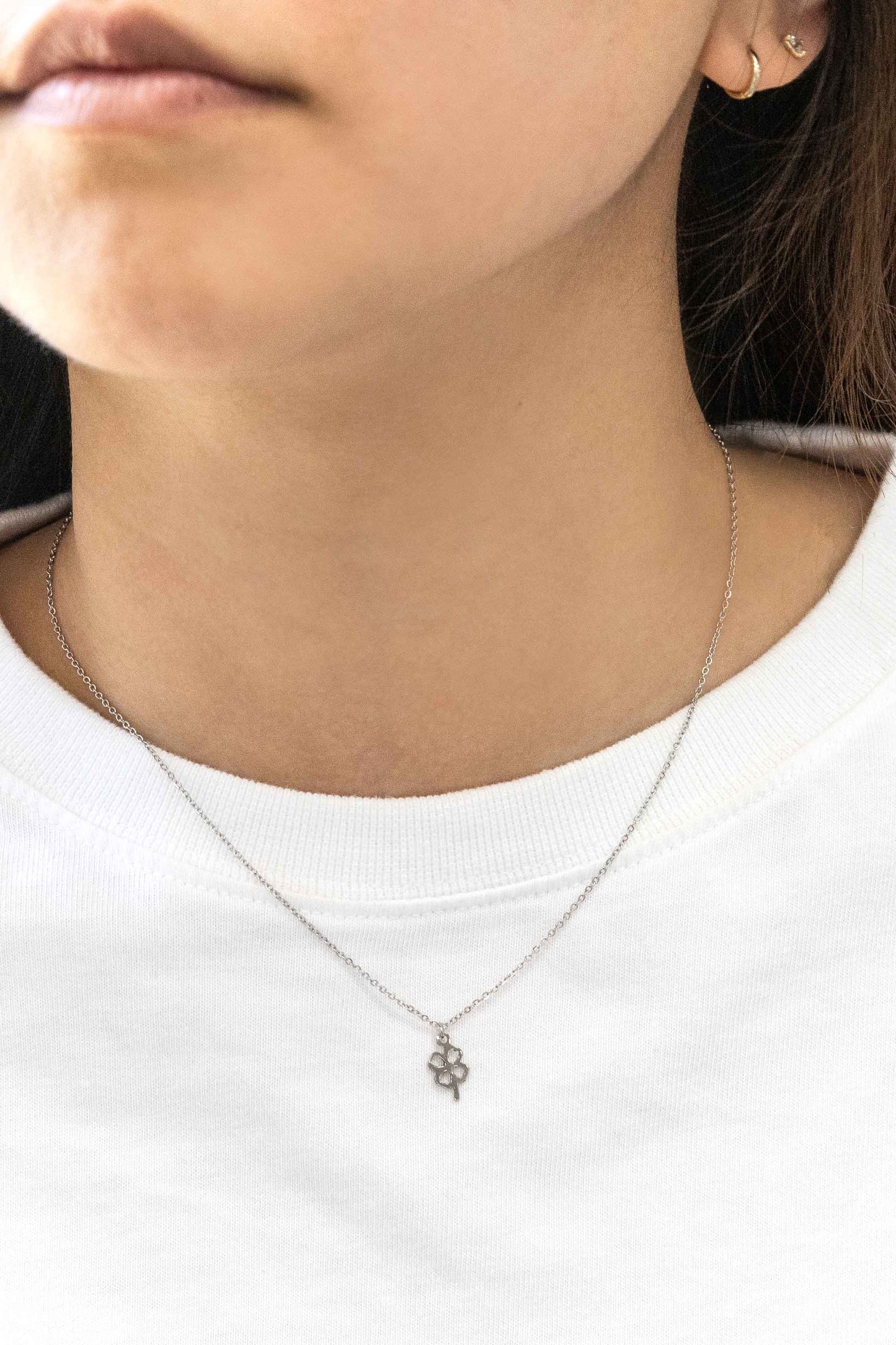 Lucky Clover Necklace (14K)