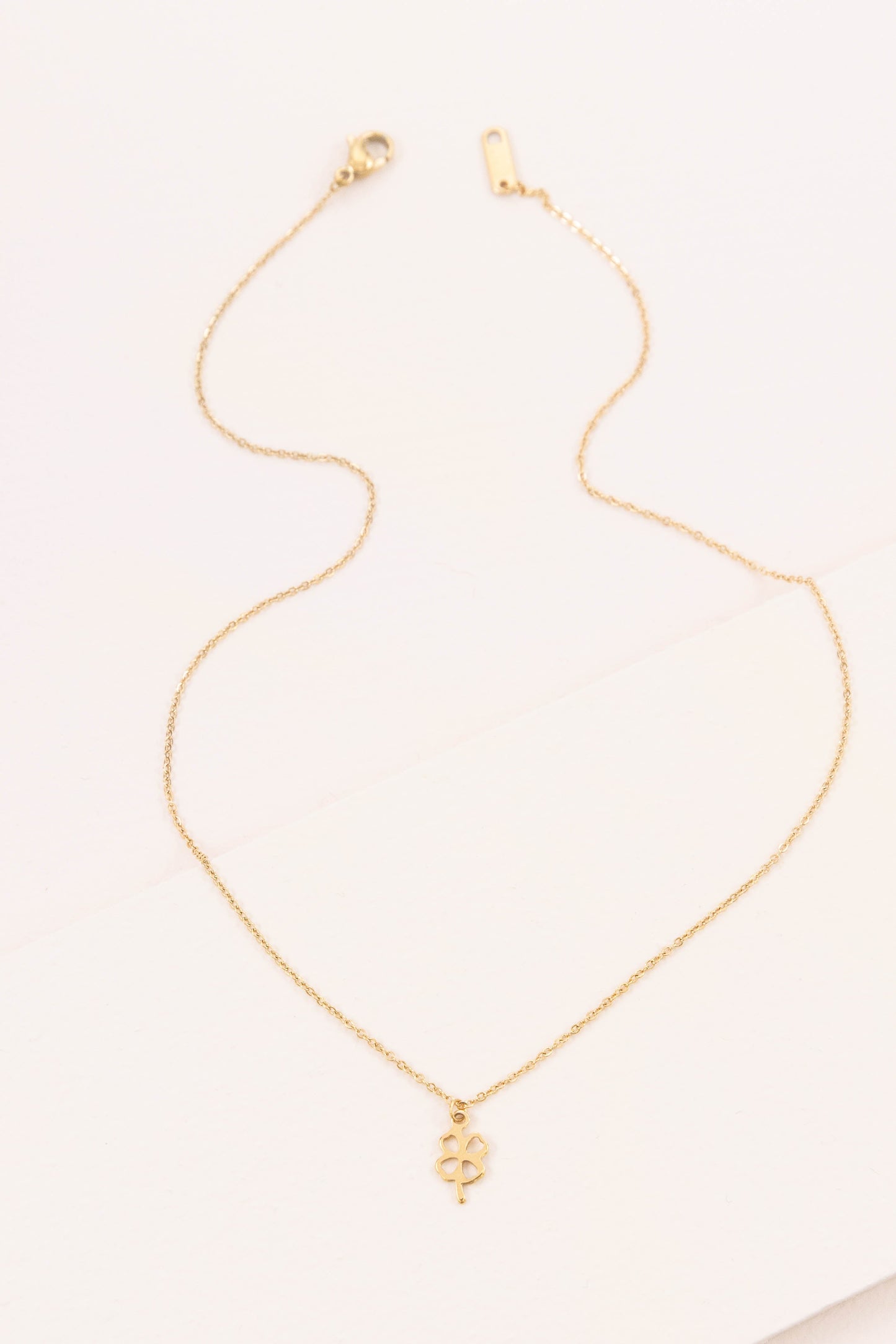 Lucky Clover Necklace (14K)