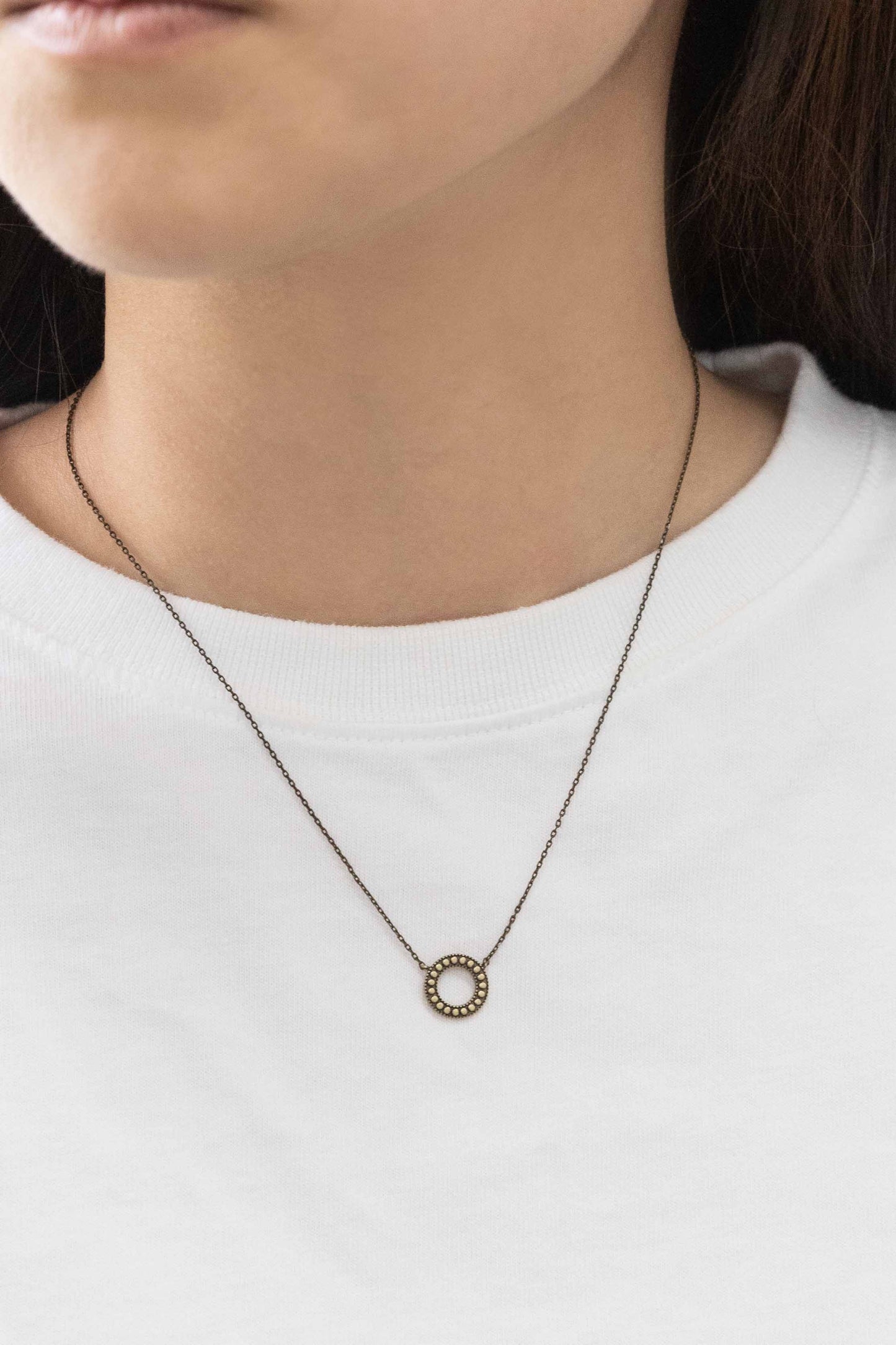 Burnished Karma Necklace