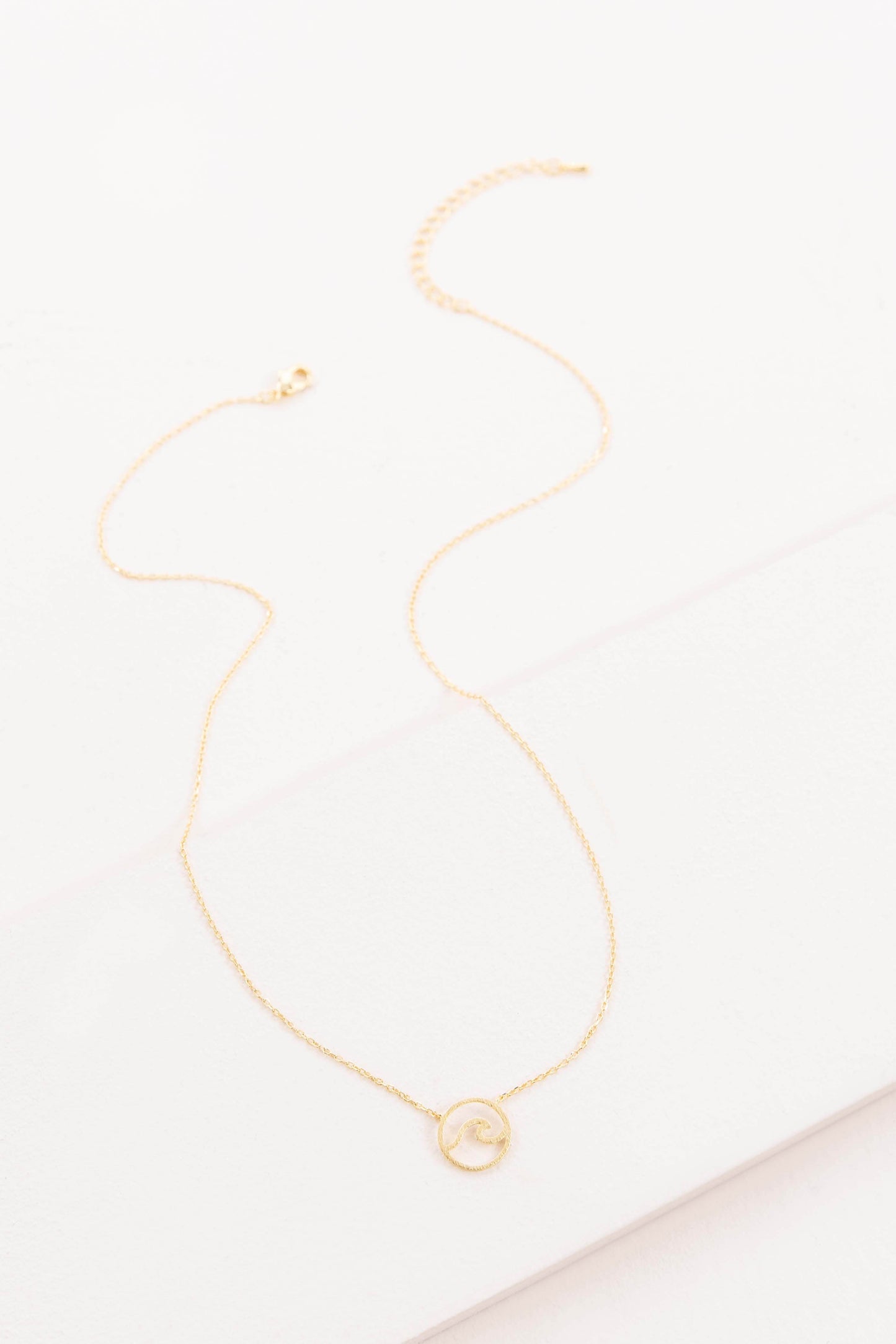 Wave Rider Necklace | Gold