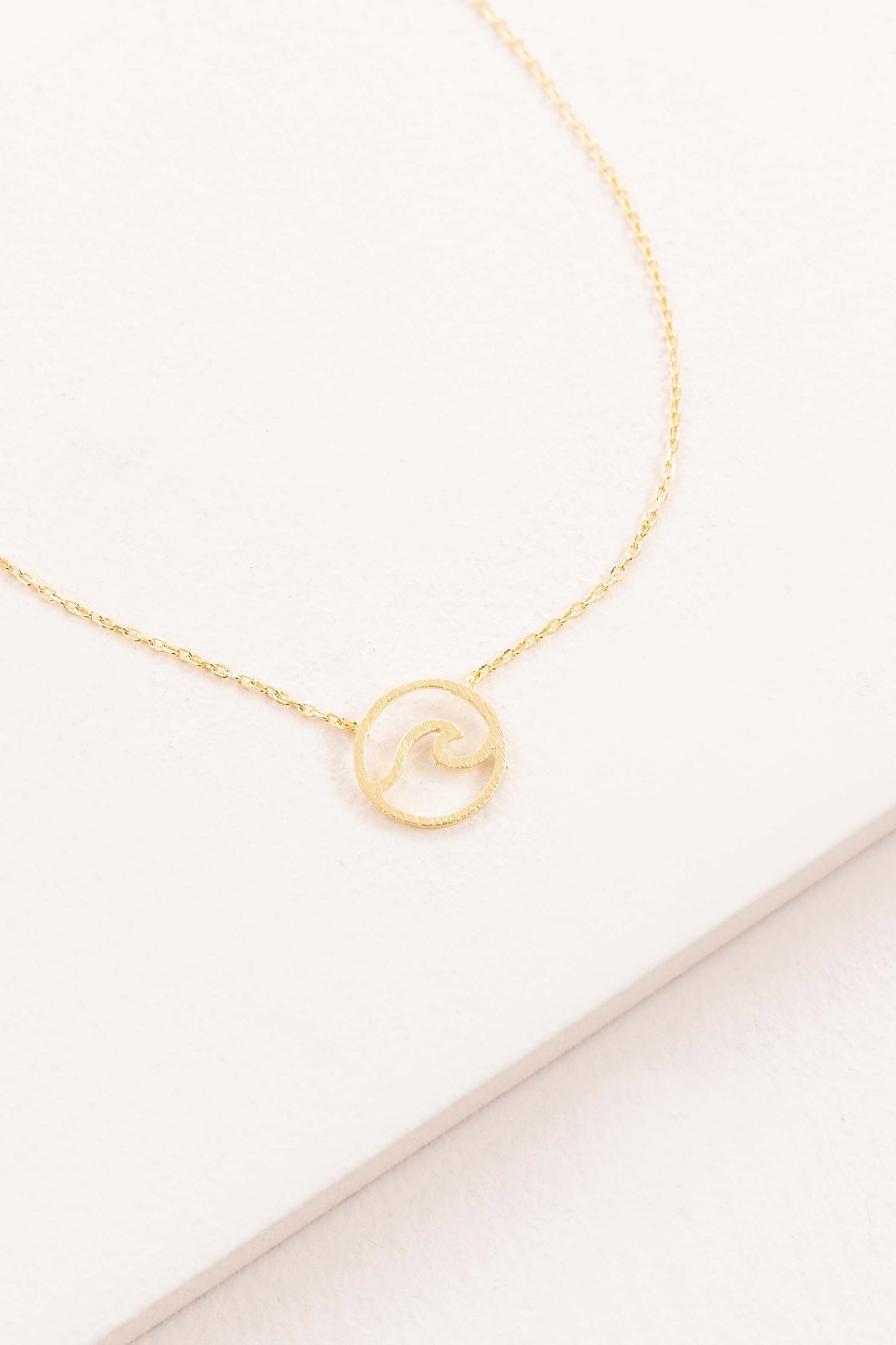 Wave Rider Necklace | Gold