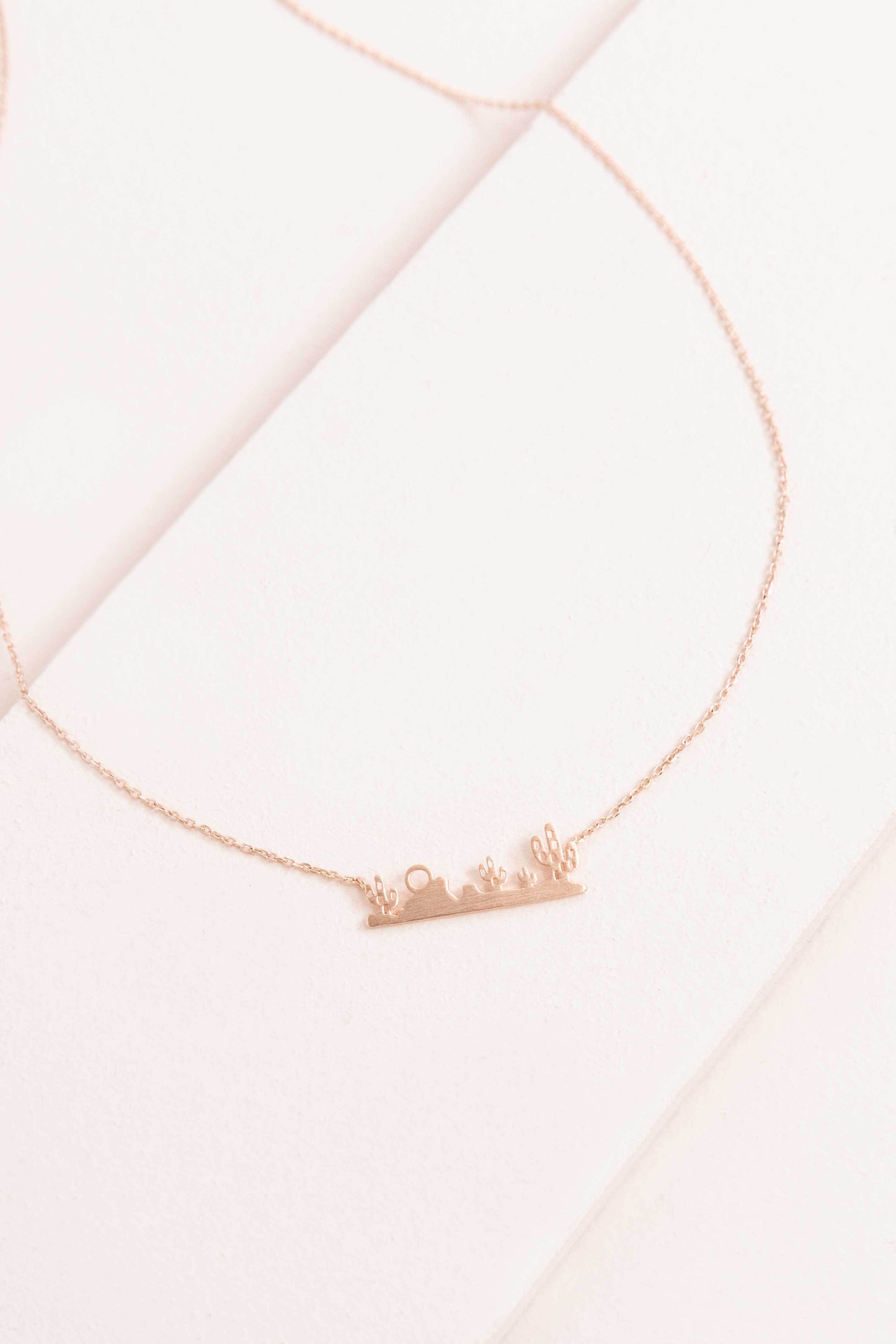 Desert Heat Necklace | Rose Gold