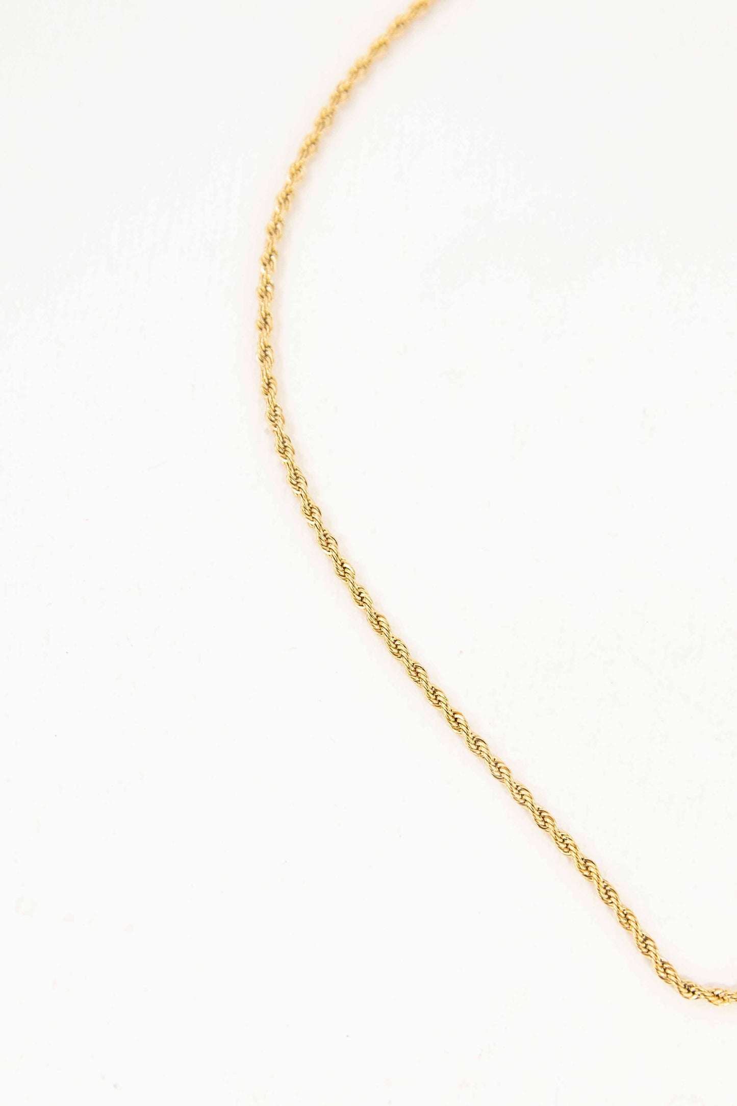 Twist Around Necklace | Gold (14K)