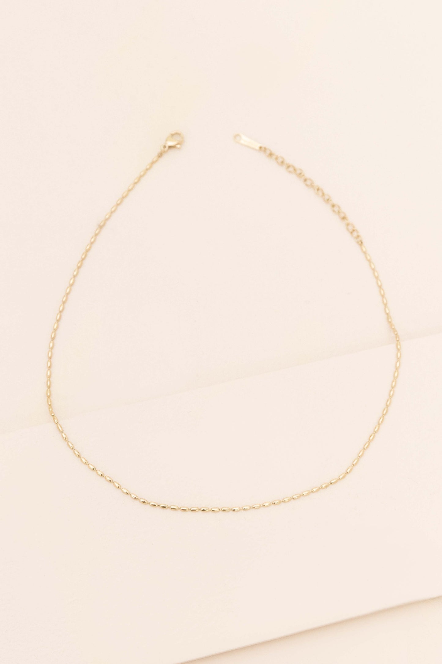 Bubble Chain Choker Necklace