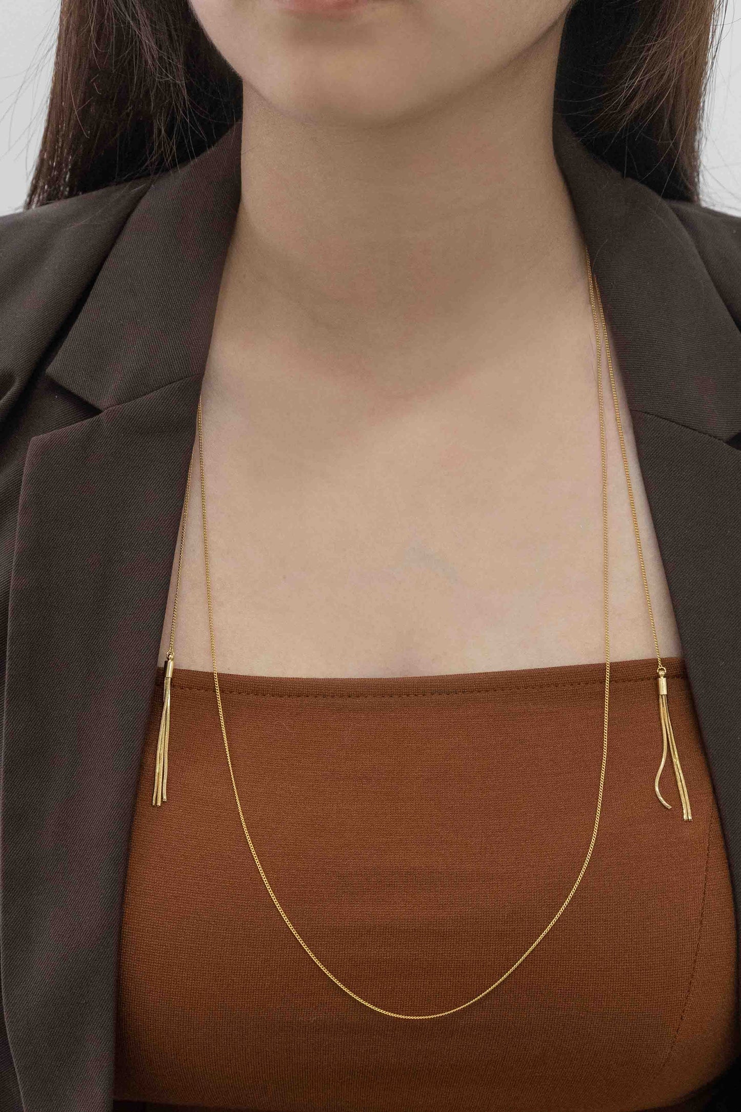 Tsarina Tassel Layered Necklace