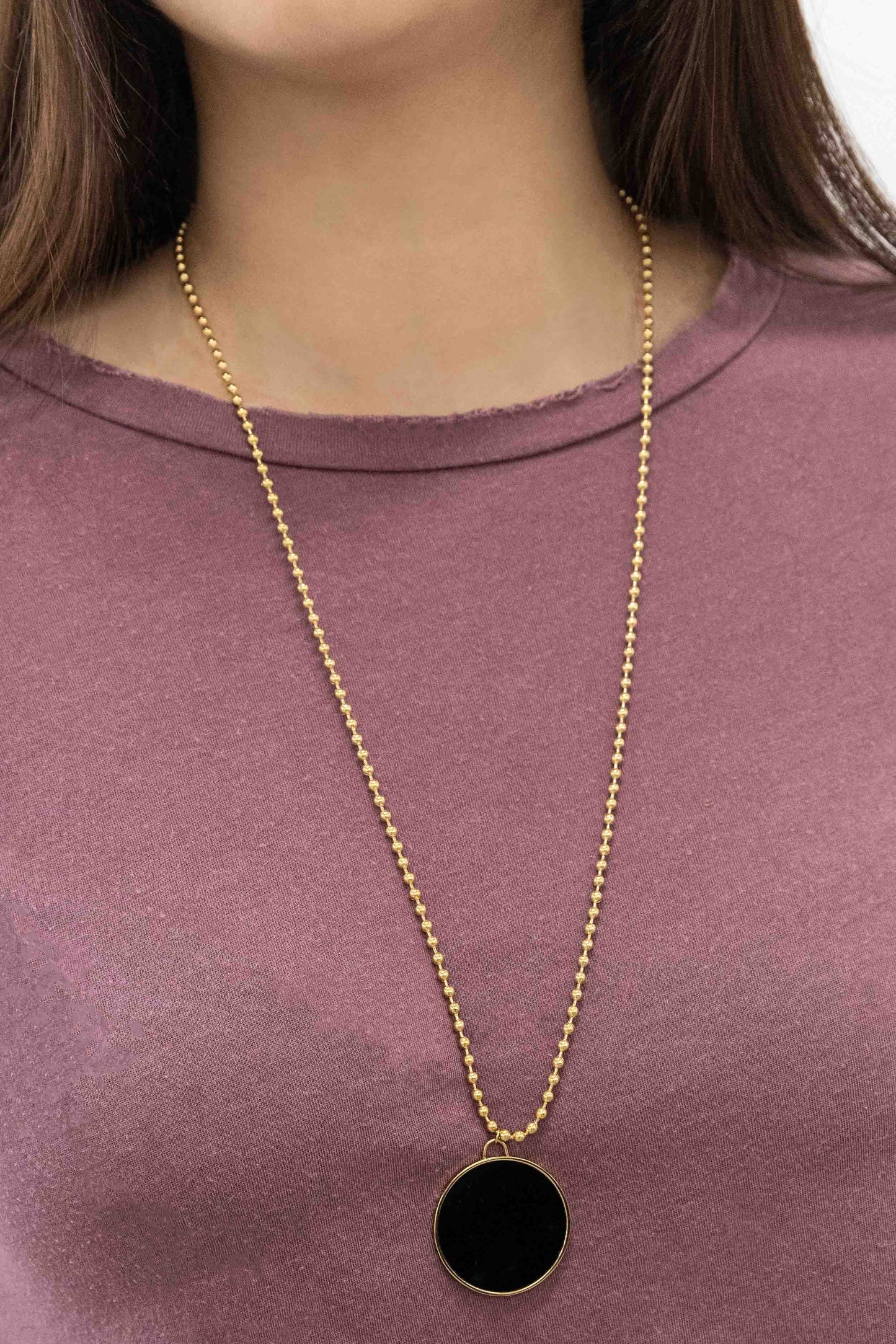 Madeira Medallion Necklace (14K)
