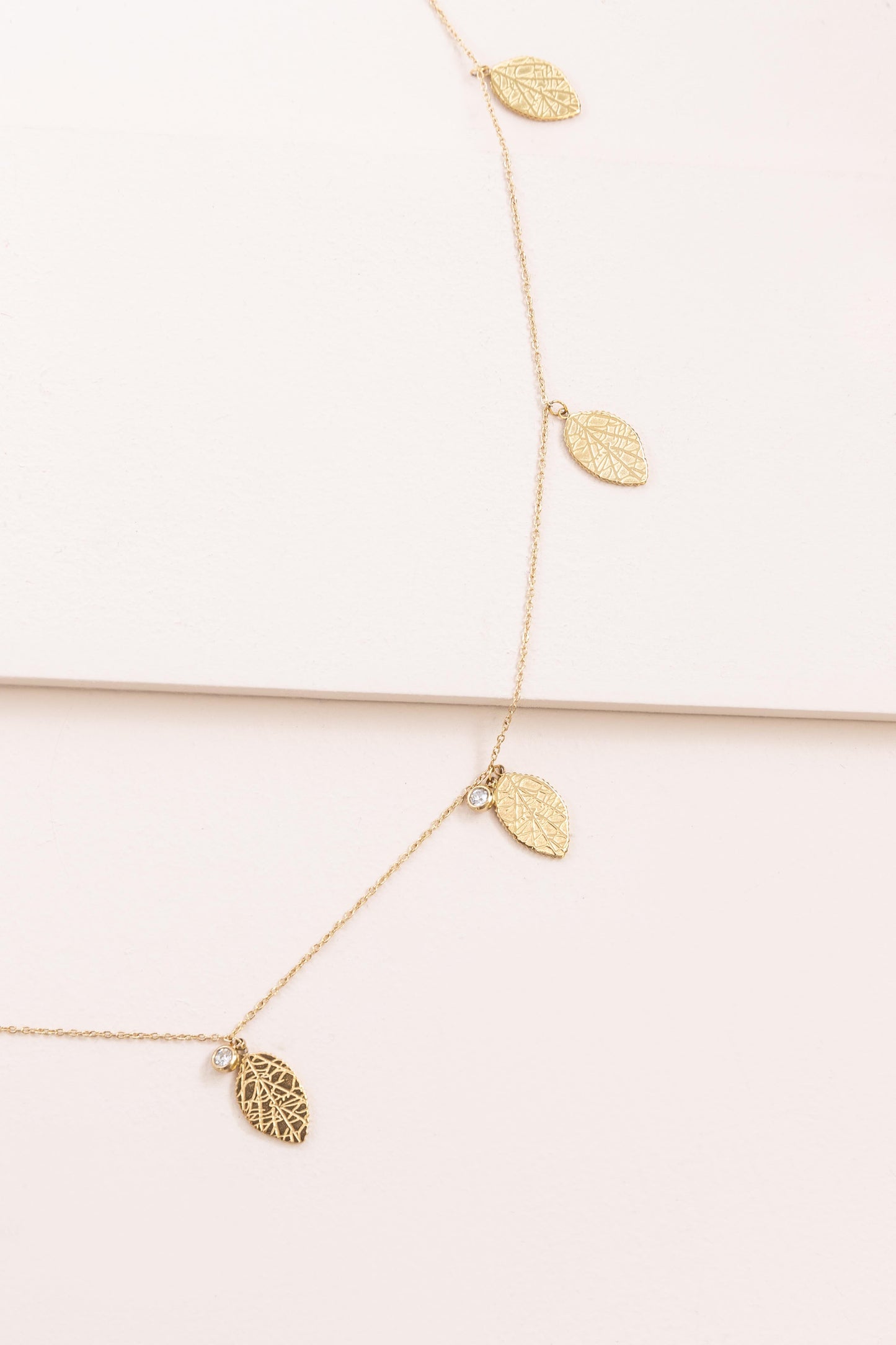 Autumn Leaves Necklace (18K)