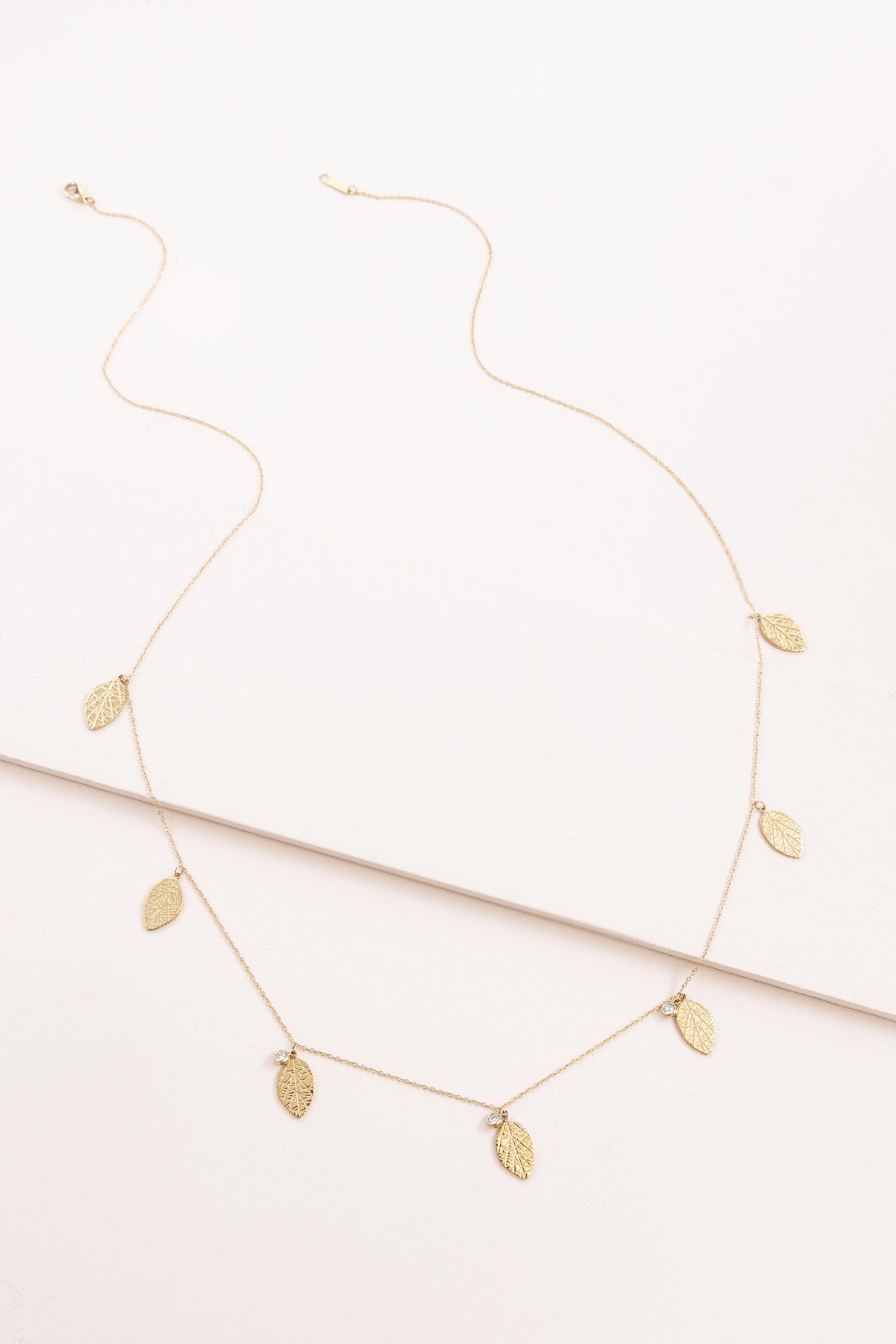 Autumn Leaves Necklace (18K)