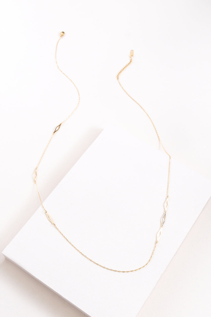 Diamonds Are Forever Necklace (14K)