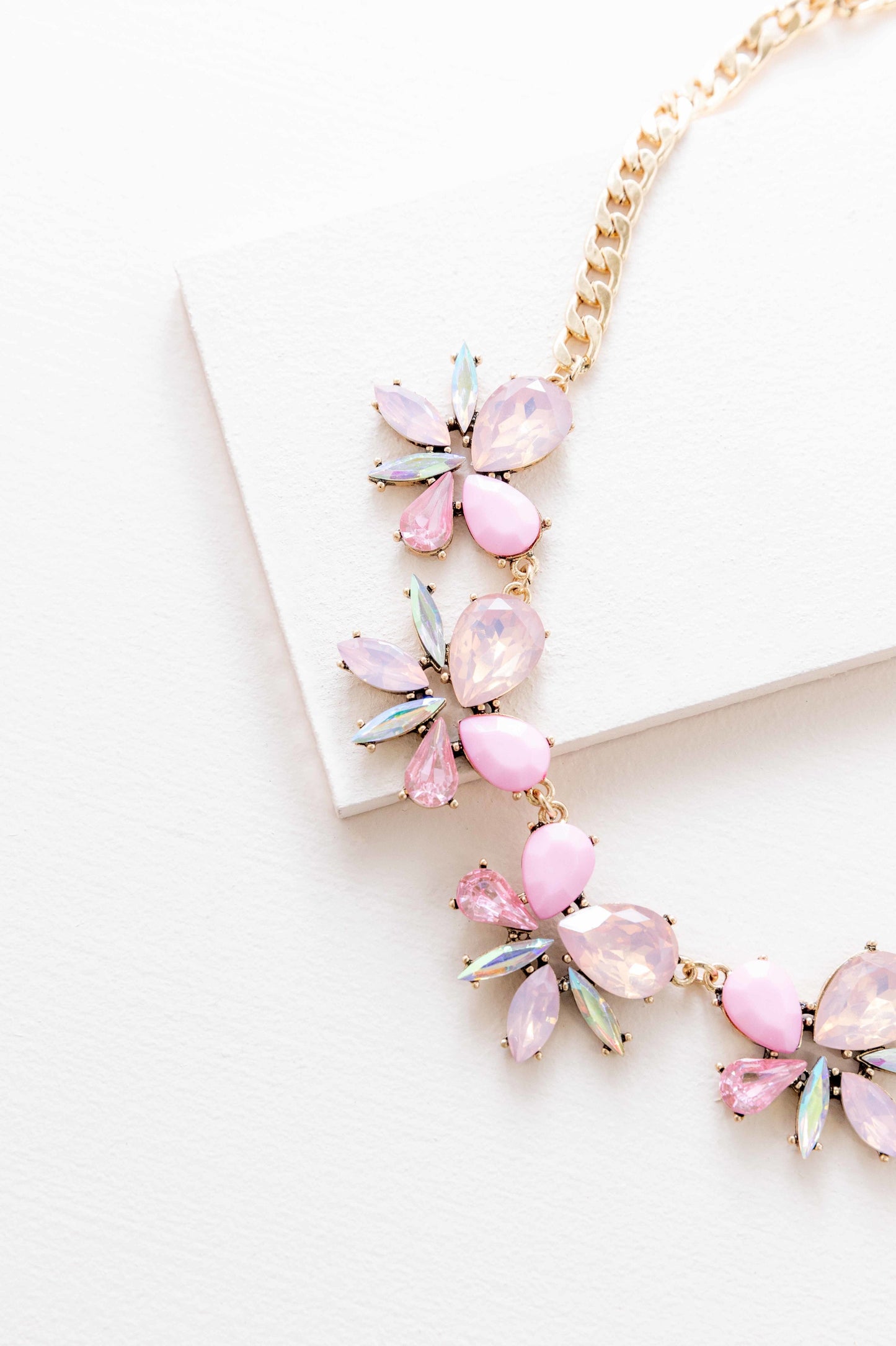 Dare to Dream Shimmer Necklace | Blush