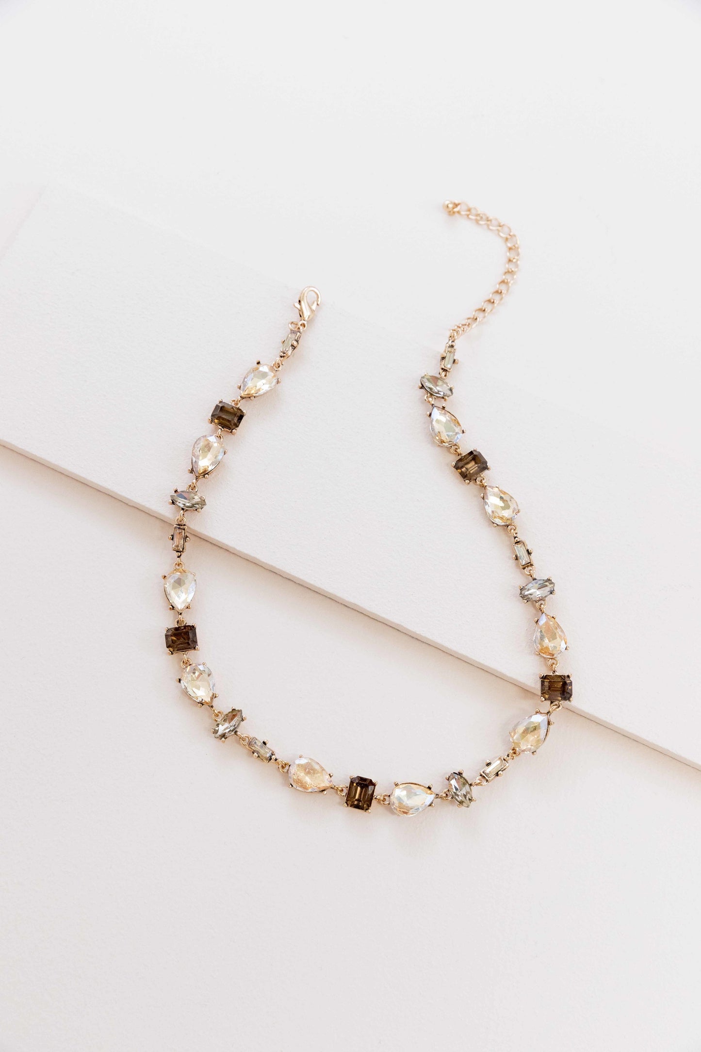 Iridescent Flare Necklace | Golden
