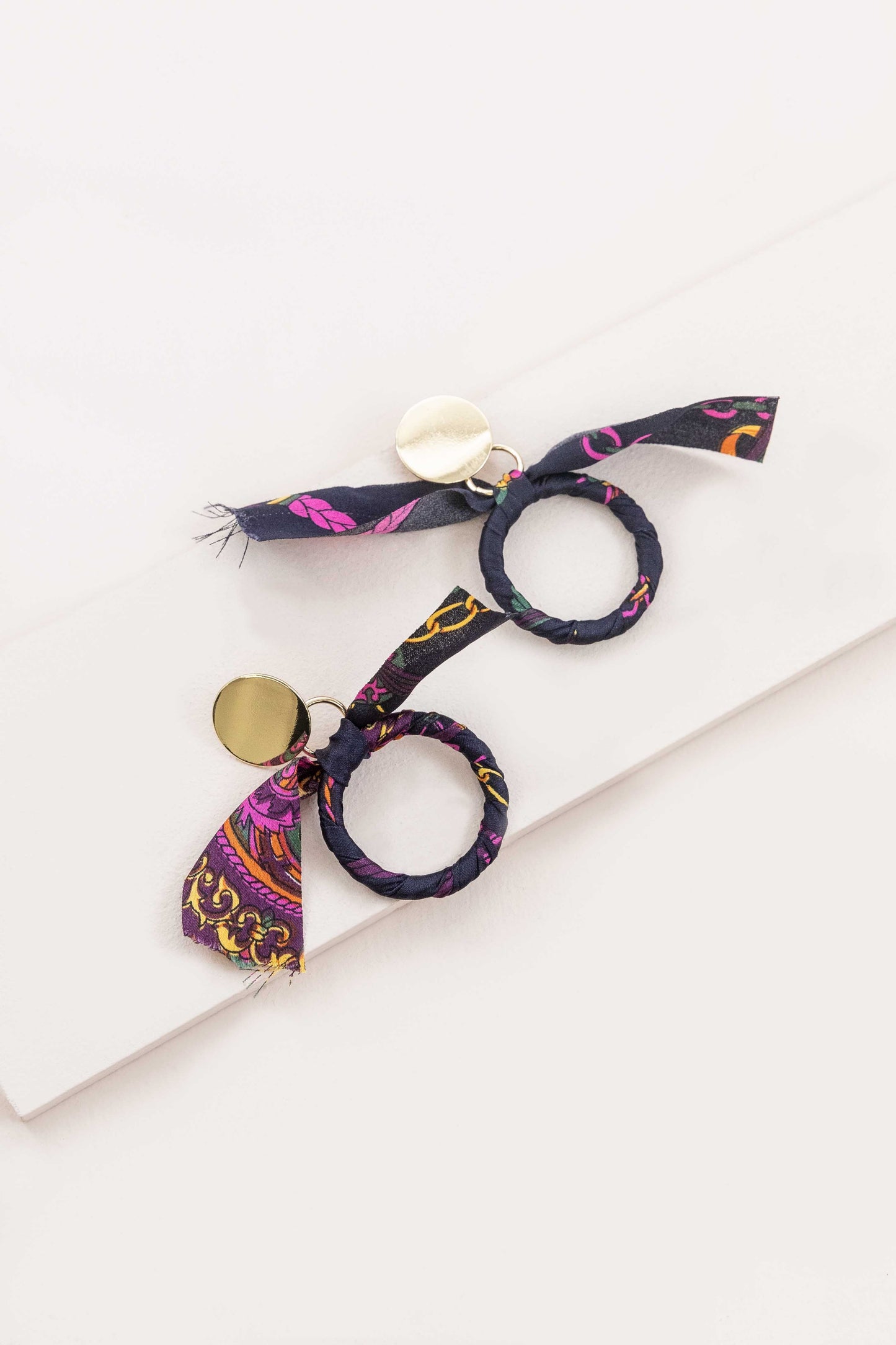 Marissa Earrings | Navy