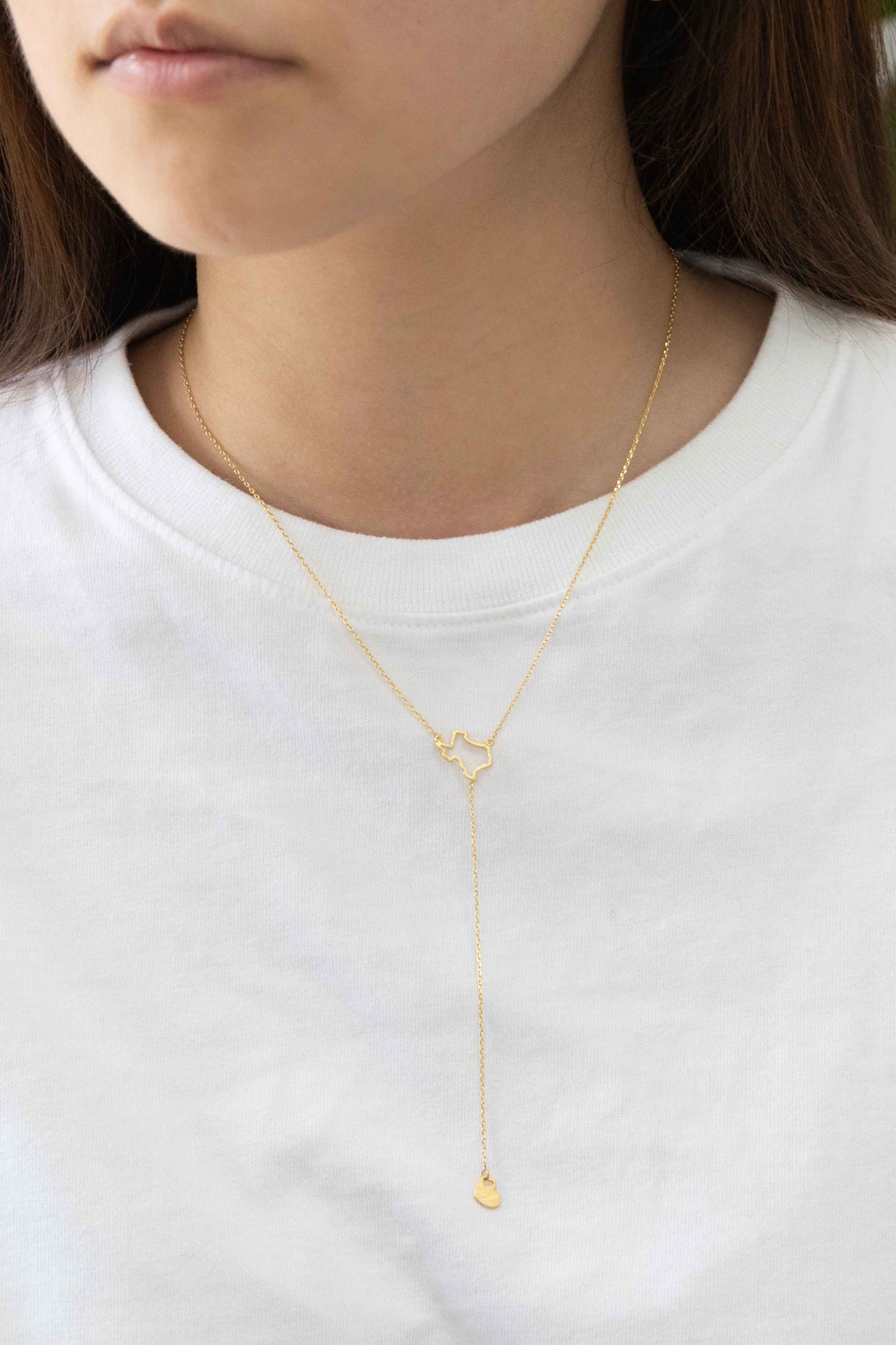 Texas Love Y-Necklace