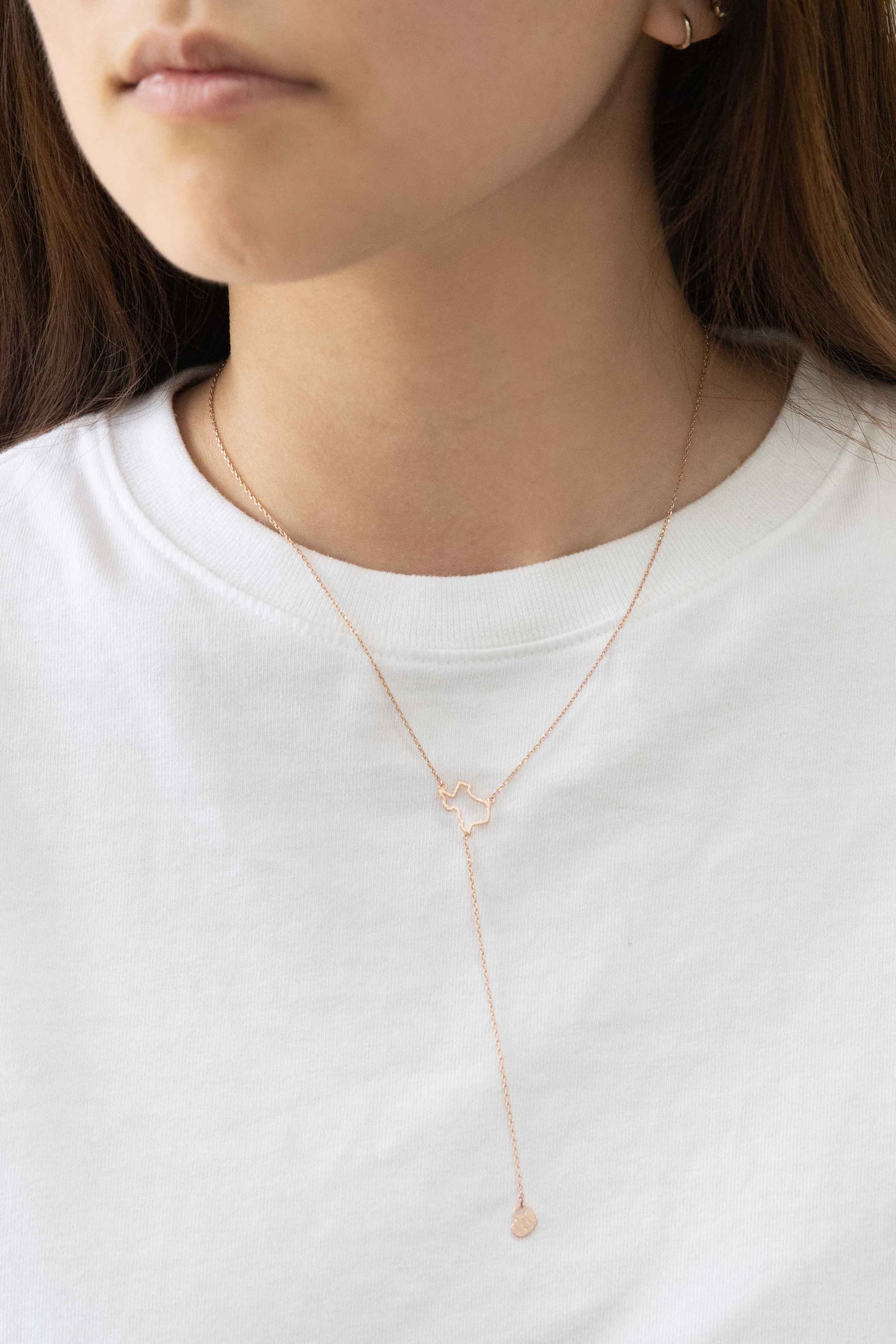 Texas Love Y-Necklace