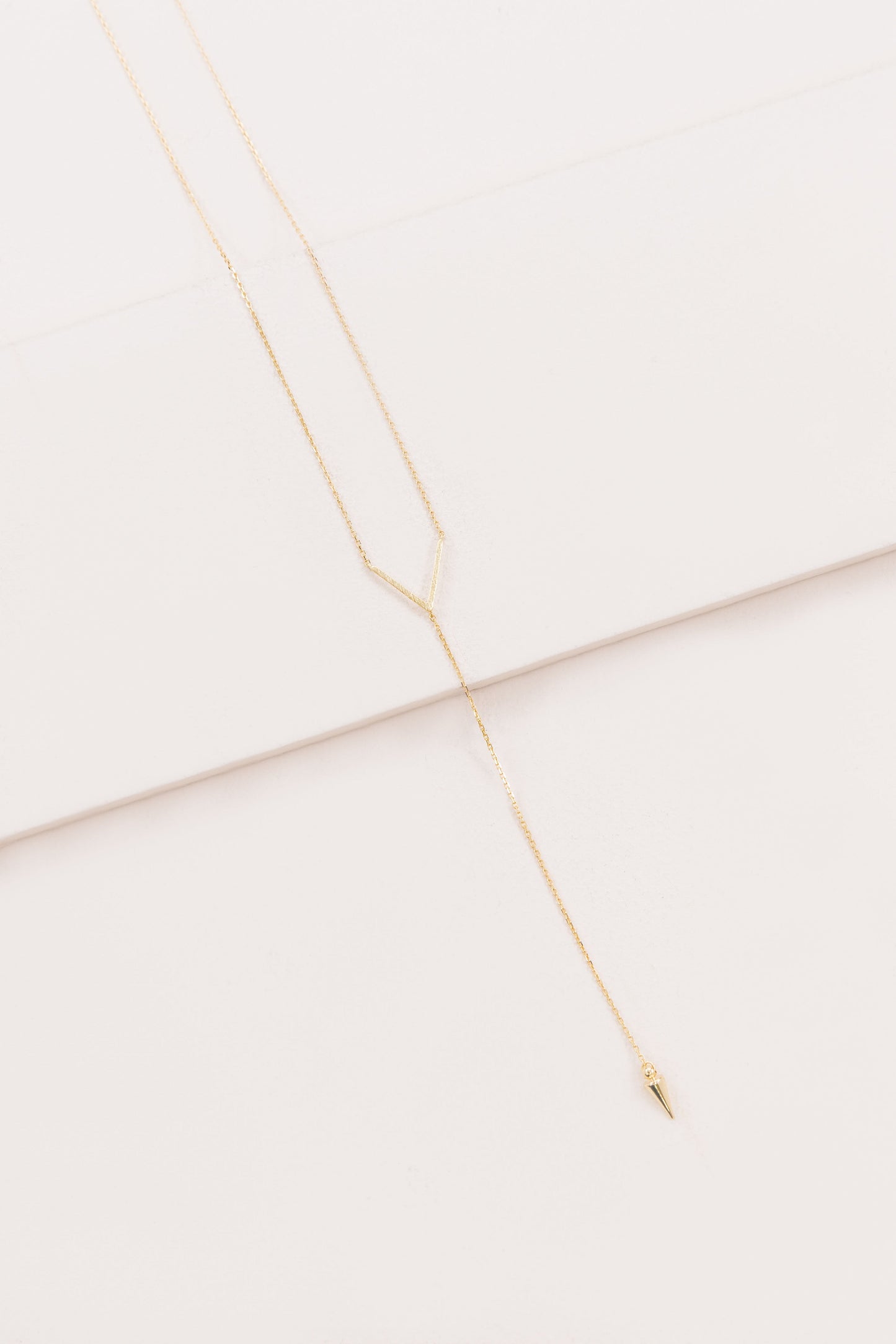 Spear Y-Necklace
