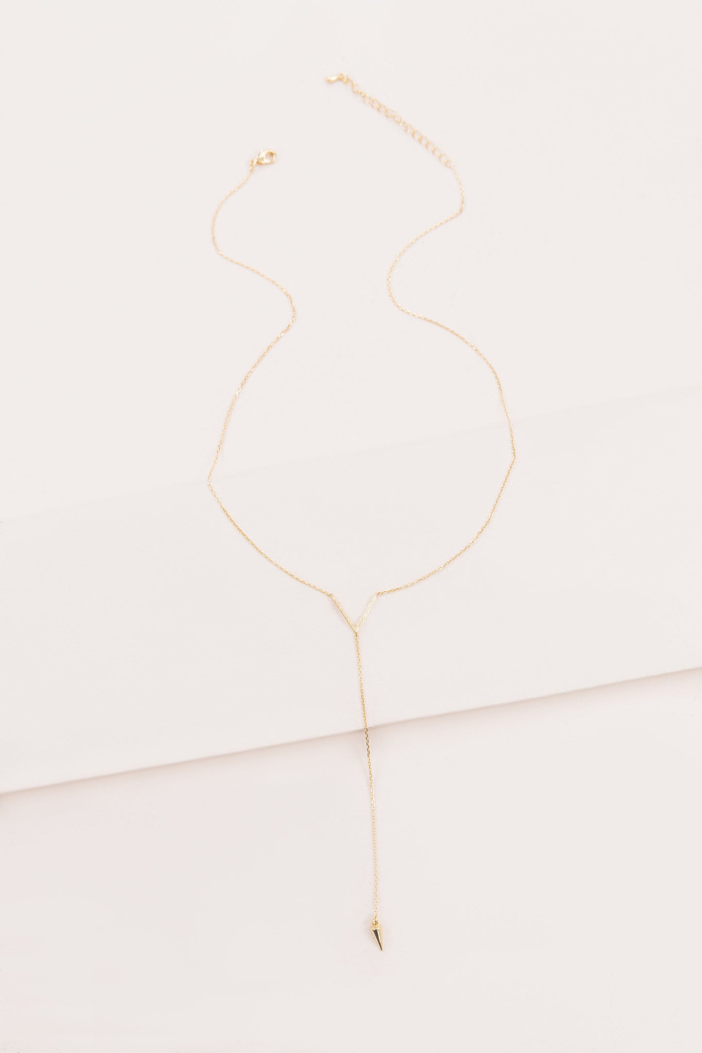 Spear Y-Necklace