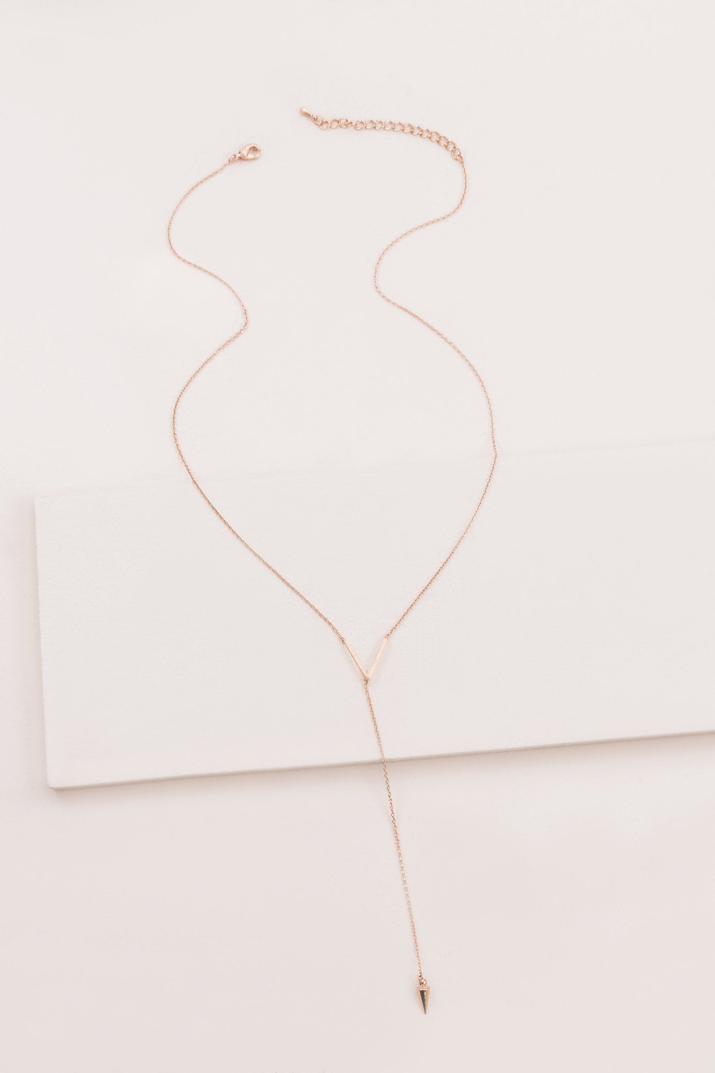 Spear Y-Necklace