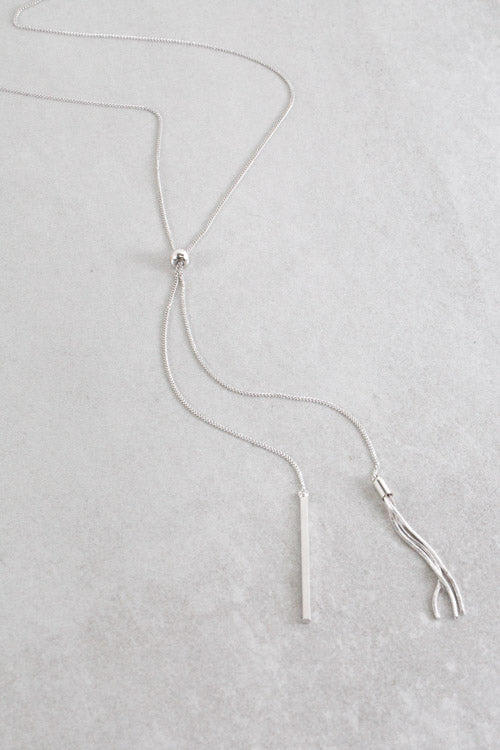Marisol Bolo Necklace | Silver