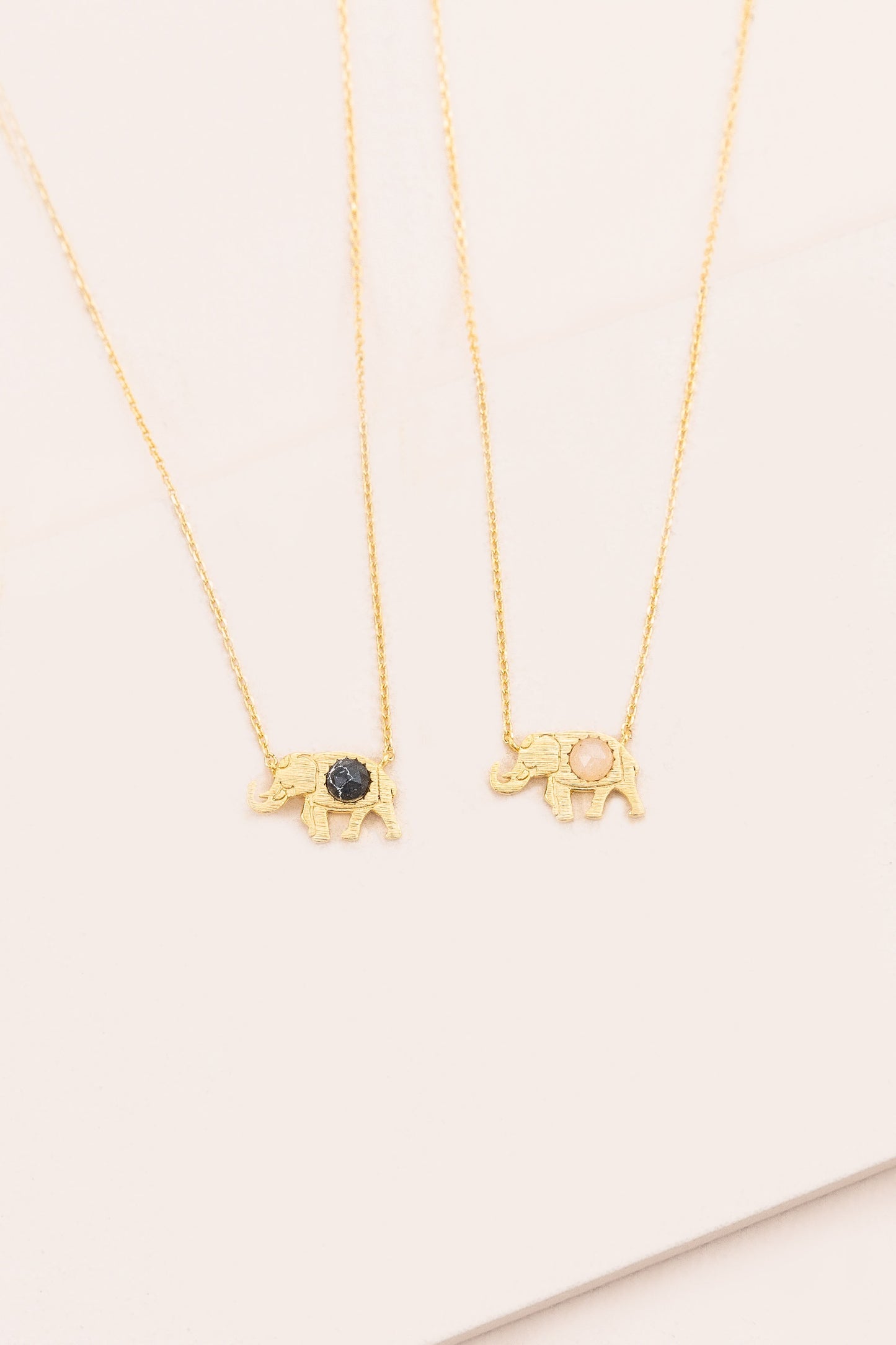 Elephant Stone Necklace