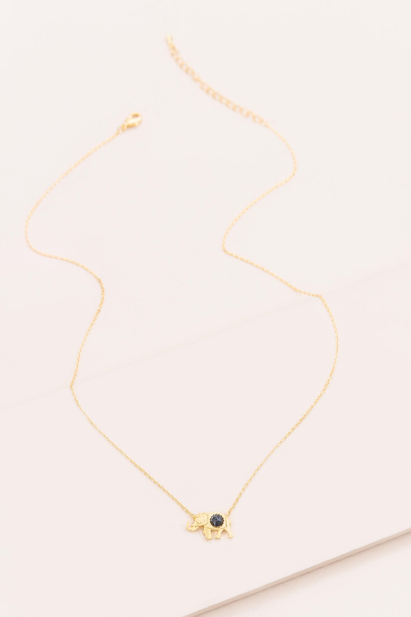 Elephant Stone Necklace