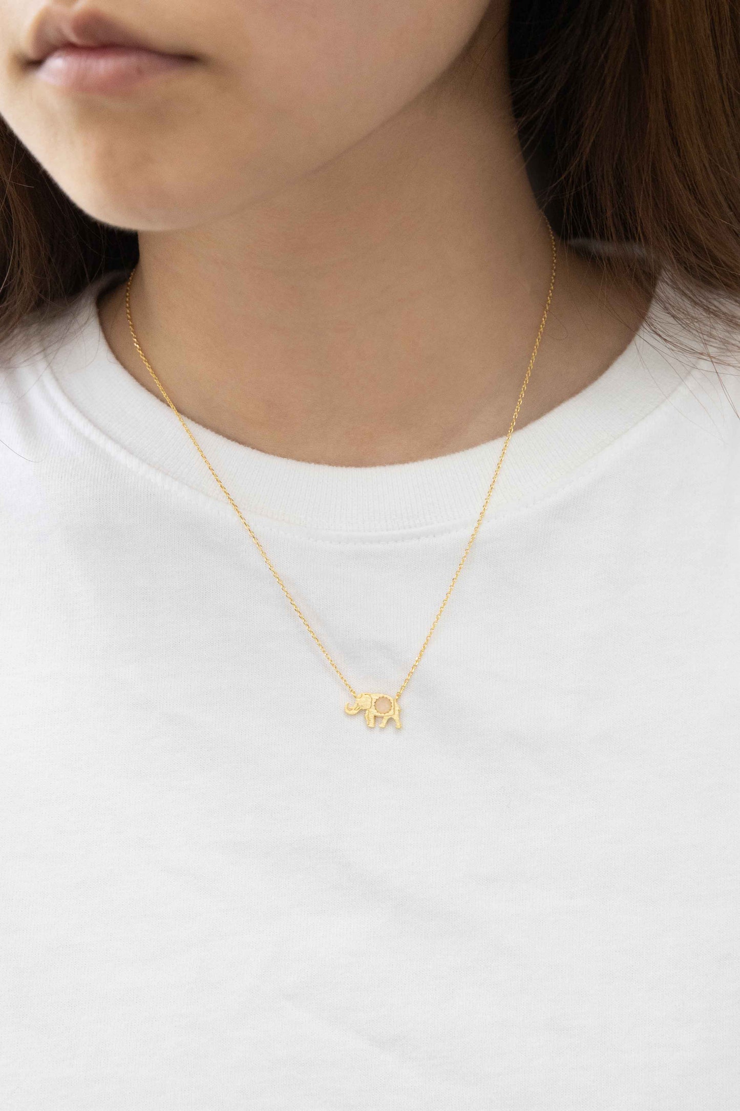 Elephant Stone Necklace