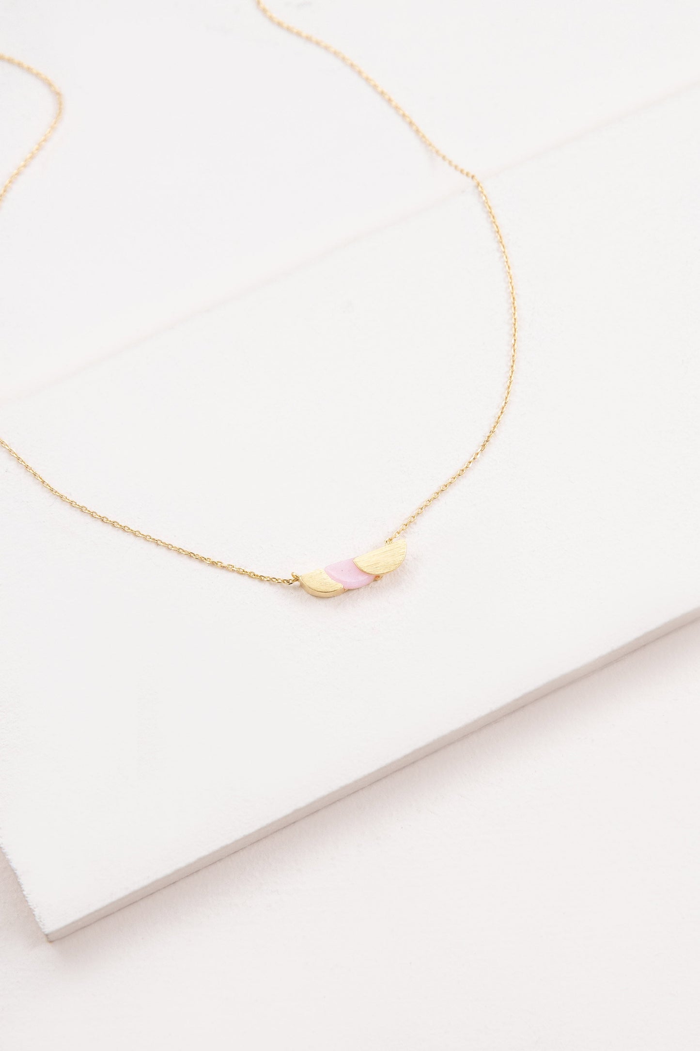 Lunar Eclipse Stone Necklace
