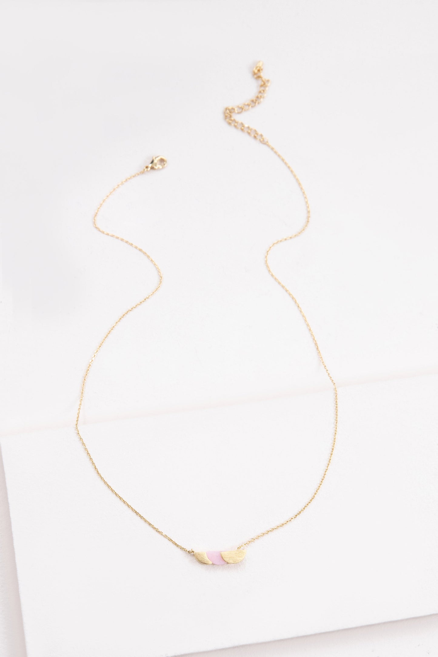 Lunar Eclipse Stone Necklace