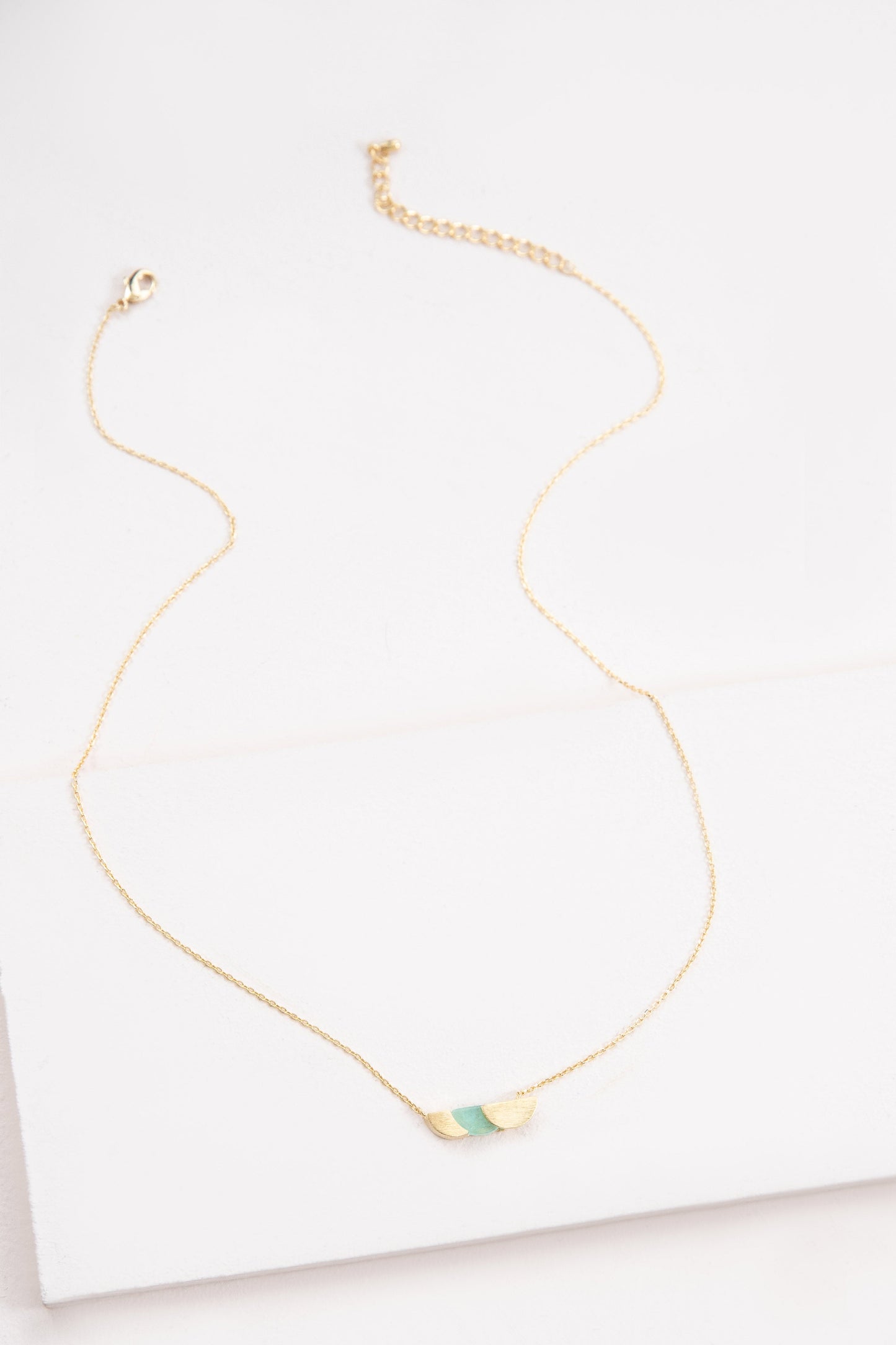 Lunar Eclipse Stone Necklace
