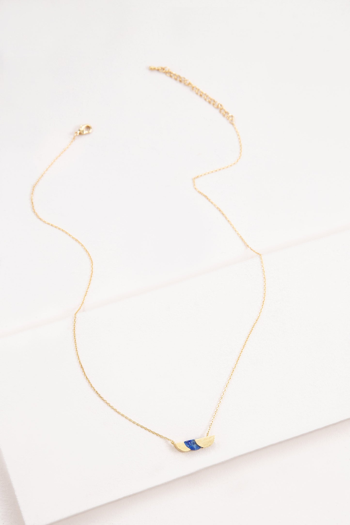 Lunar Eclipse Stone Necklace