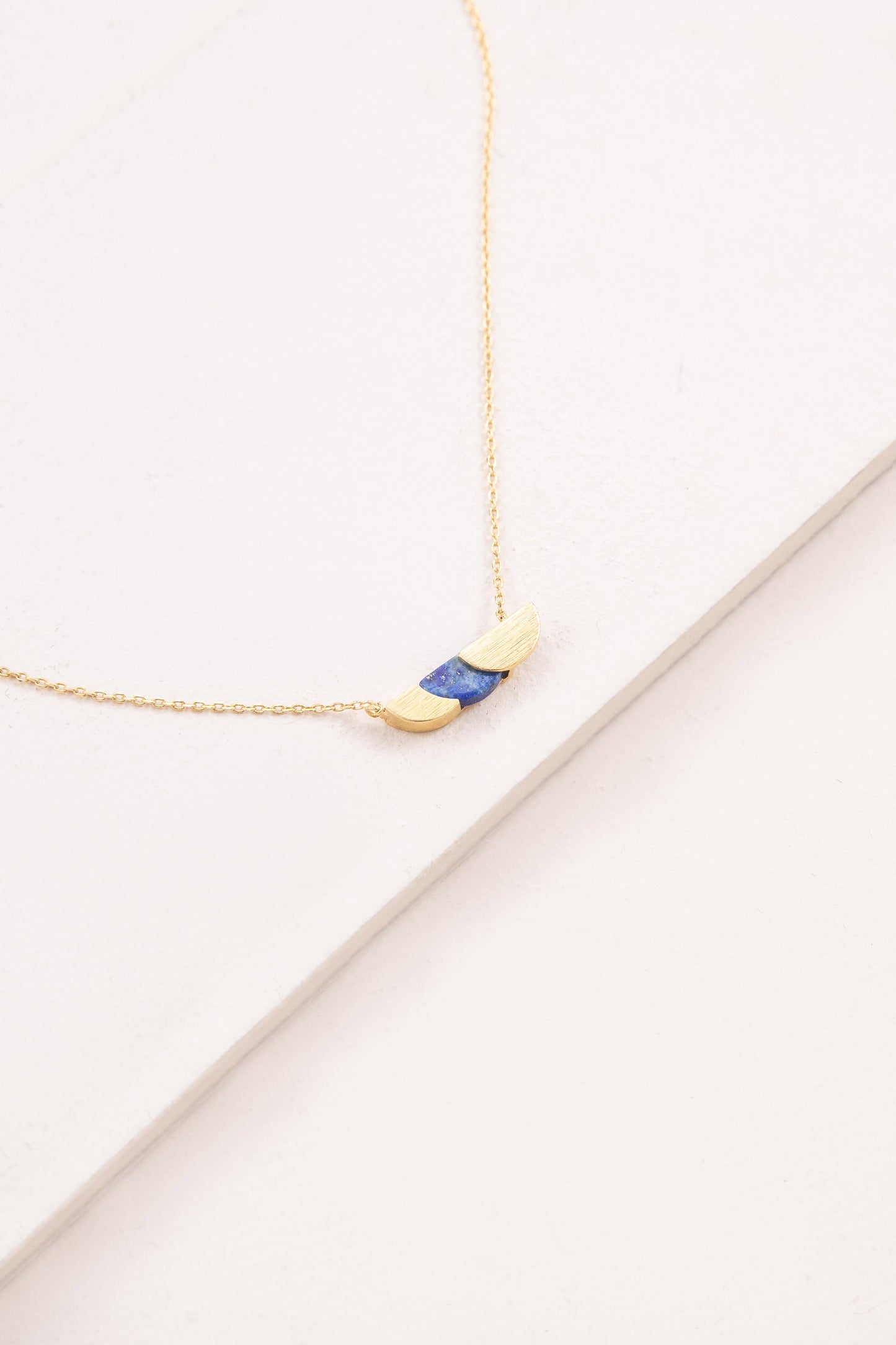Lunar Eclipse Stone Necklace