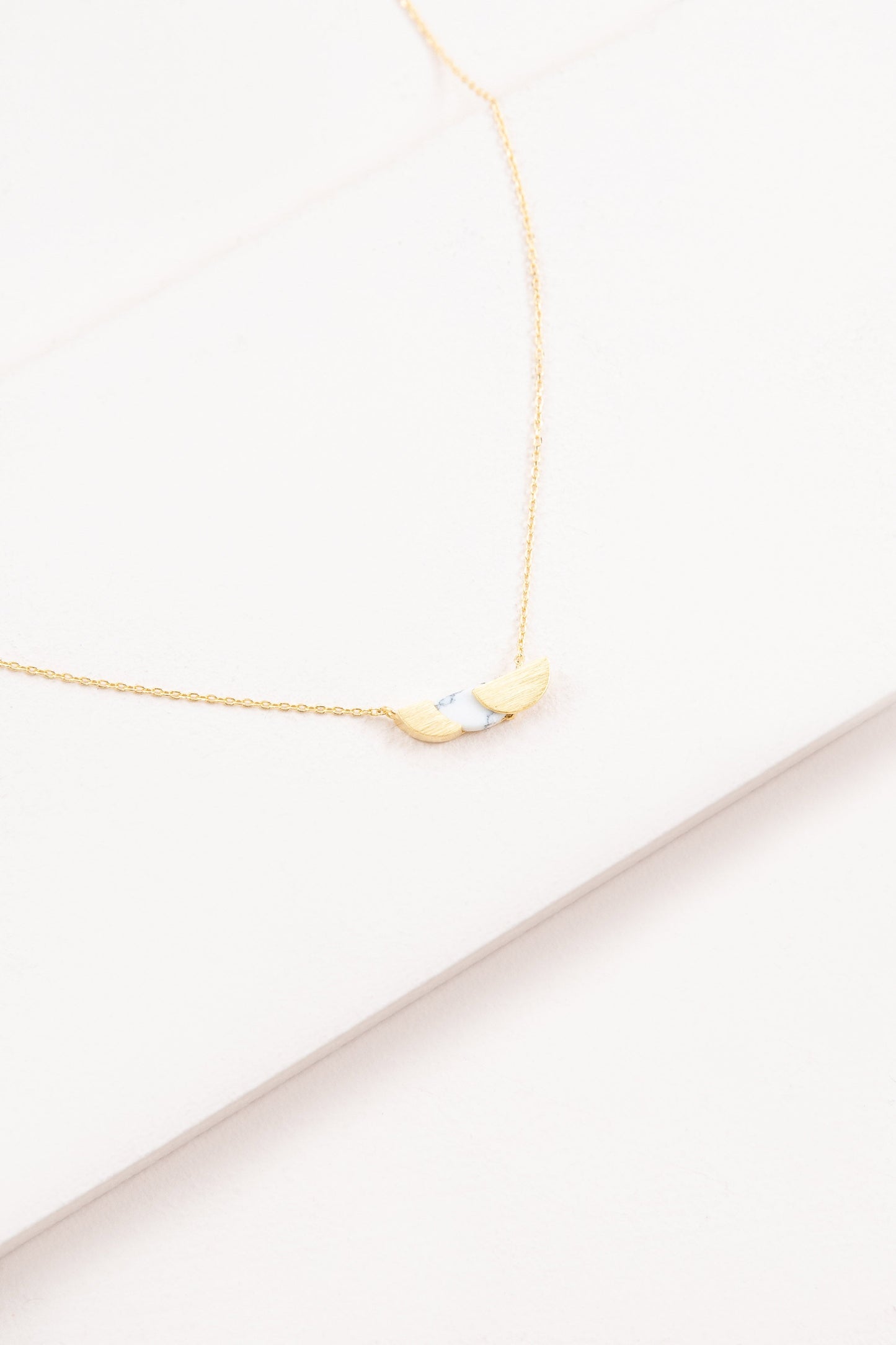 Lunar Eclipse Stone Necklace