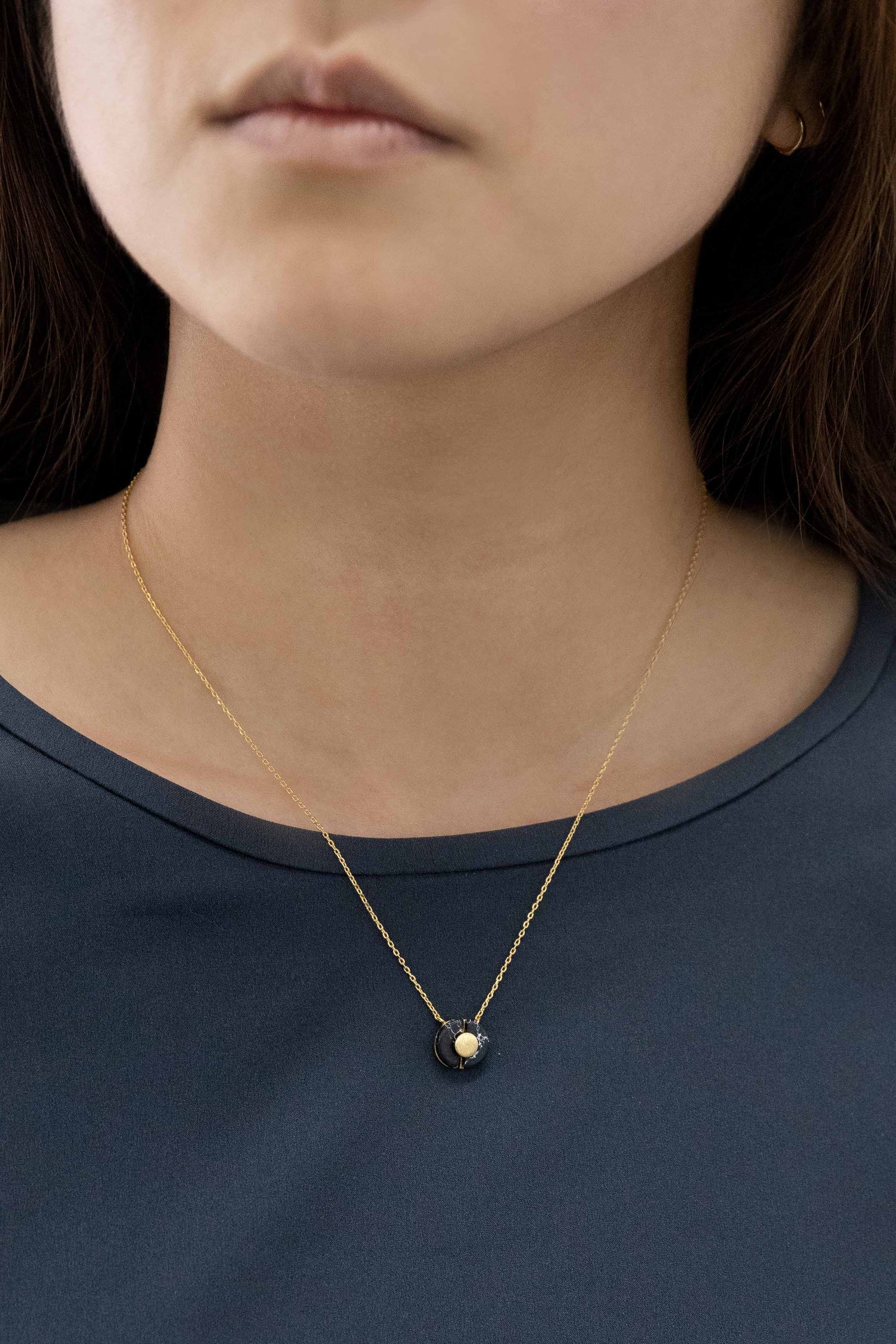Shield Stone Necklace