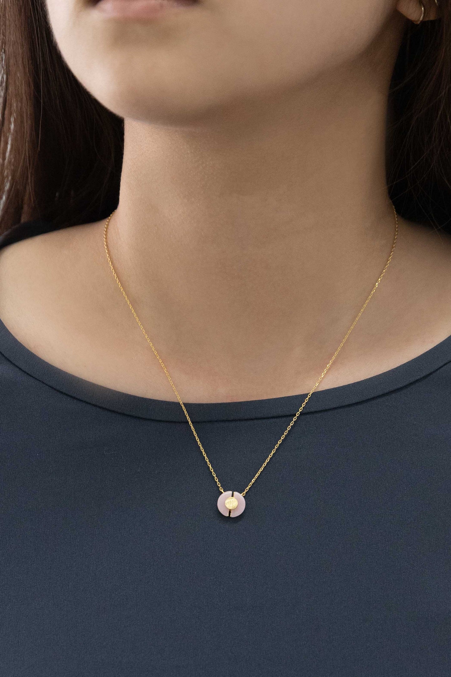 Shield Stone Necklace