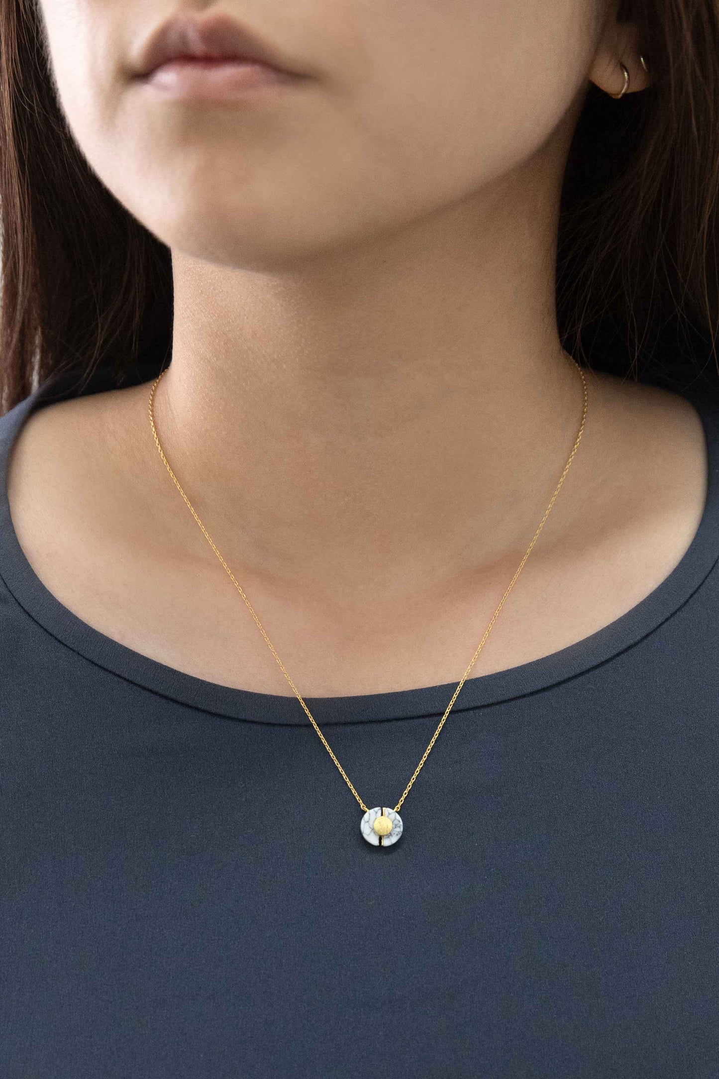 Shield Stone Necklace