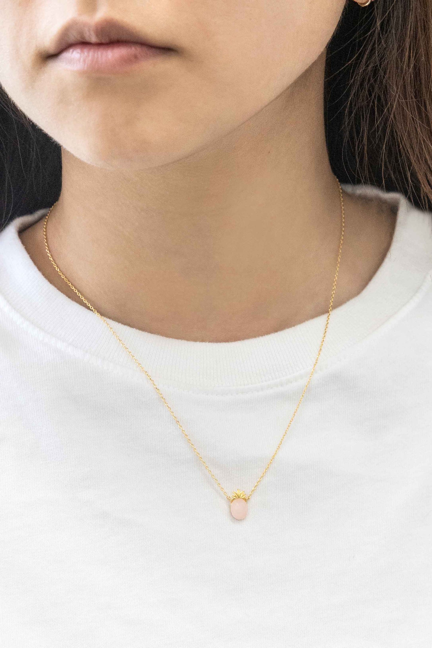 Pineapple Stone Necklace