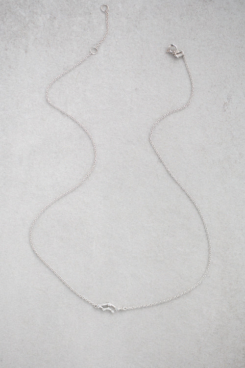 Gemini Sterling Silver Necklace