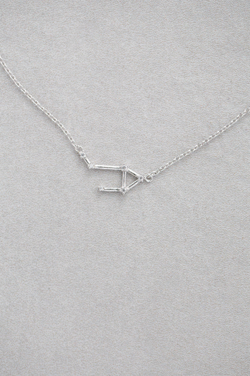 Libra Sterling Silver Necklace