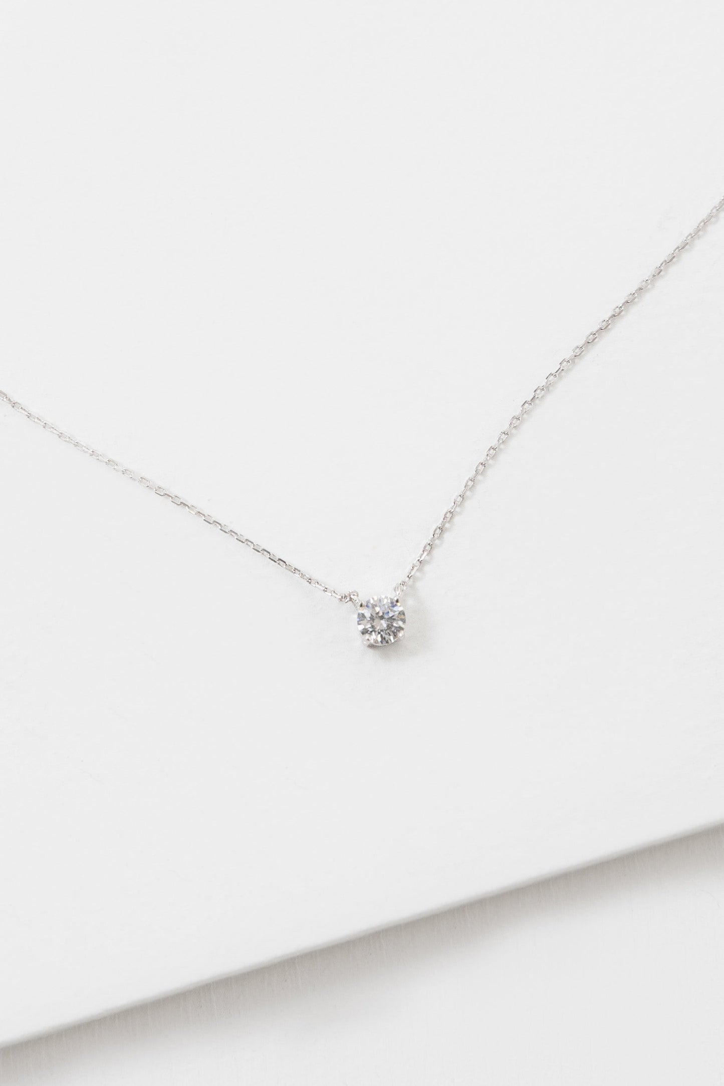 Birthstone Necklace (sterl.)