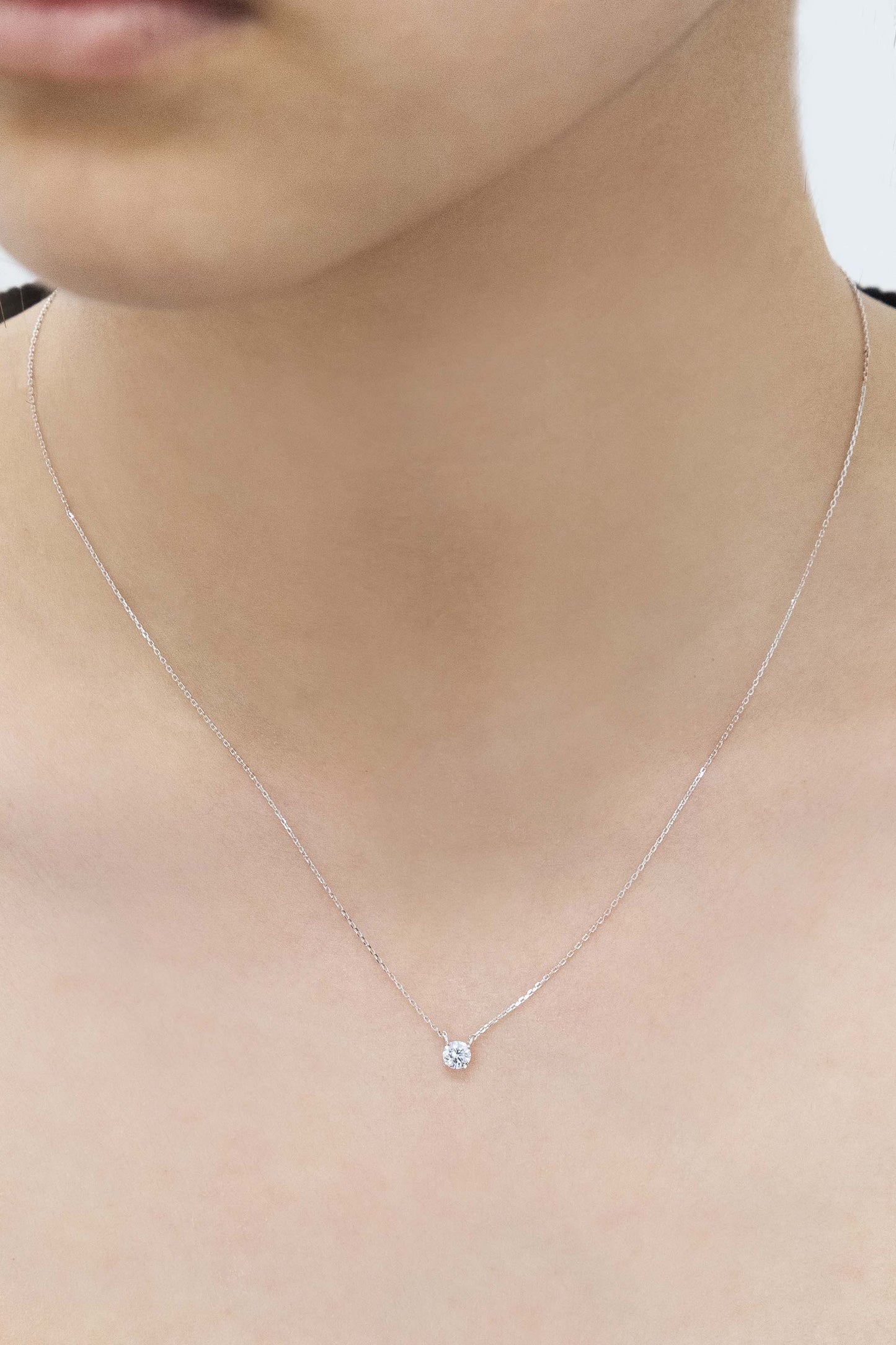 Birthstone Necklace (sterl.)