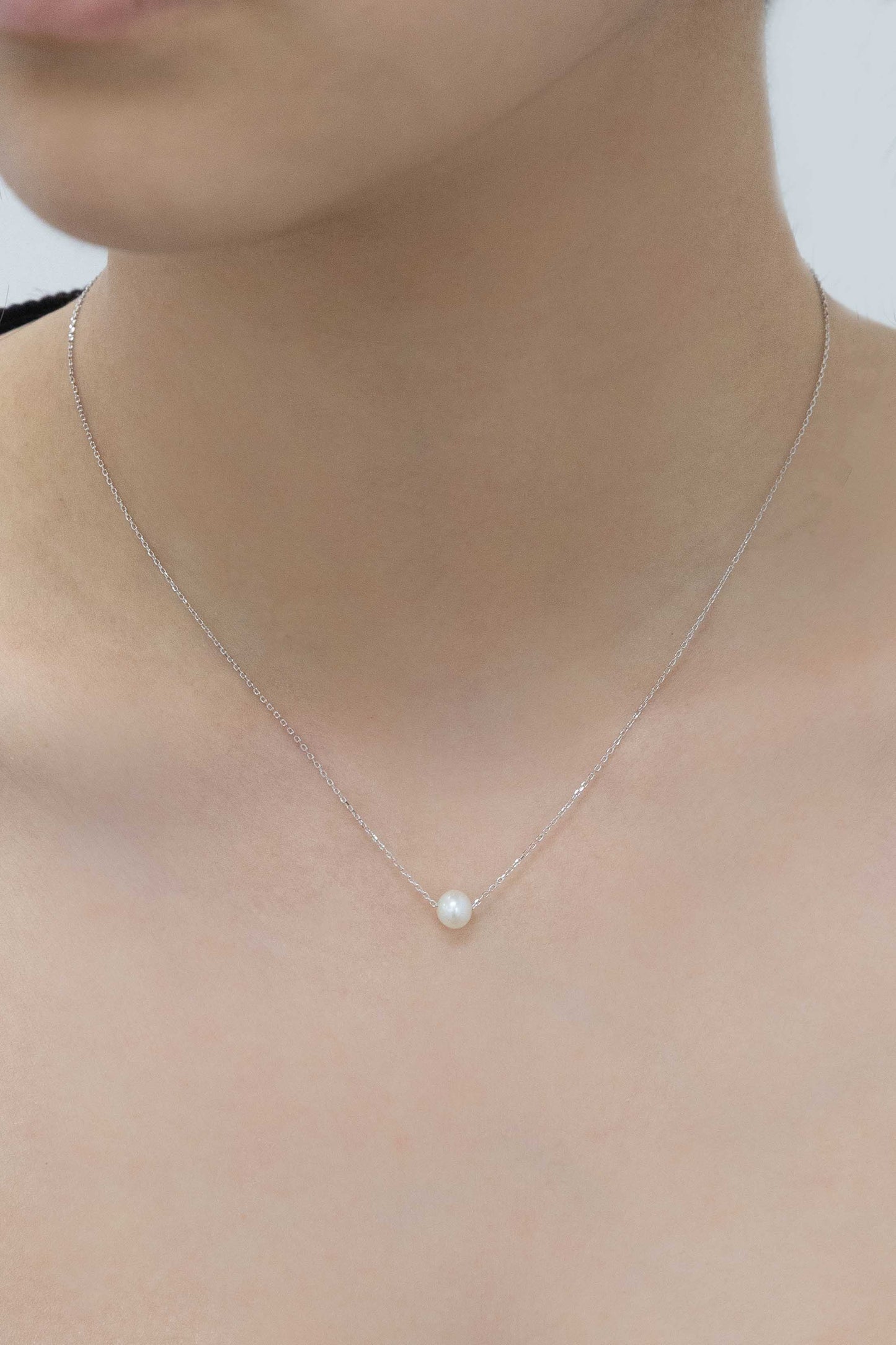 Birthstone Necklace (sterl.)