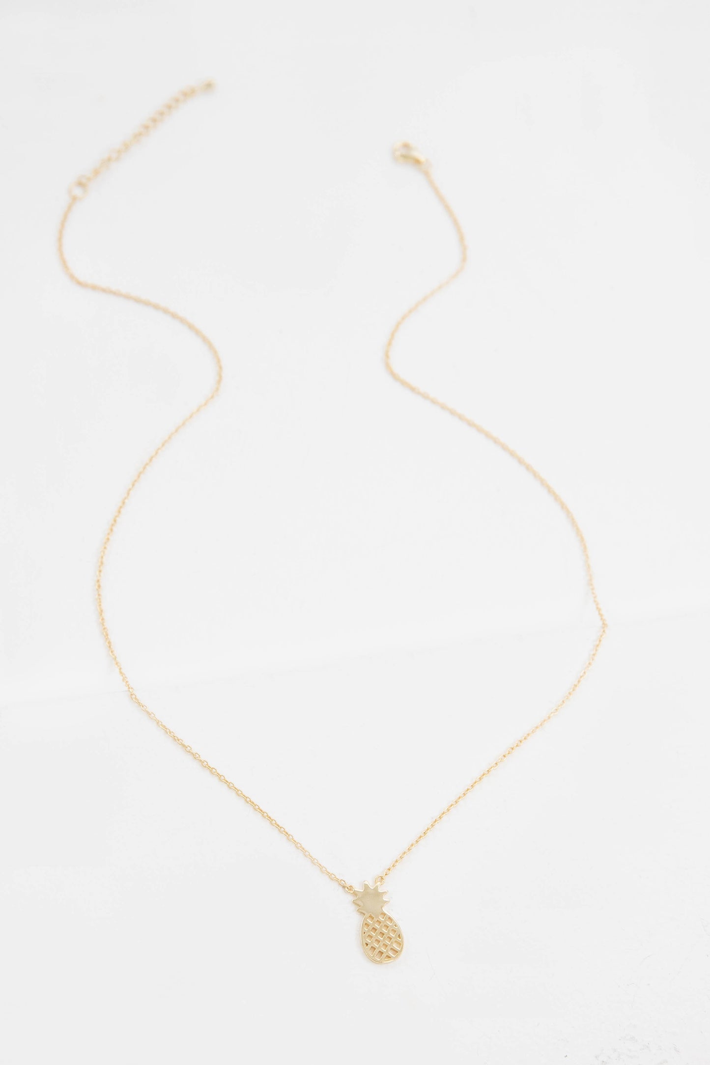 Pineapple Necklace (18K & 24K Gold)