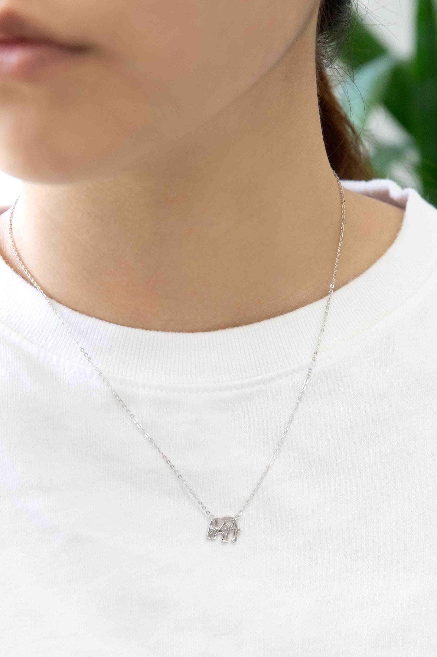 Elephant Necklace (18K & 24K Gold)