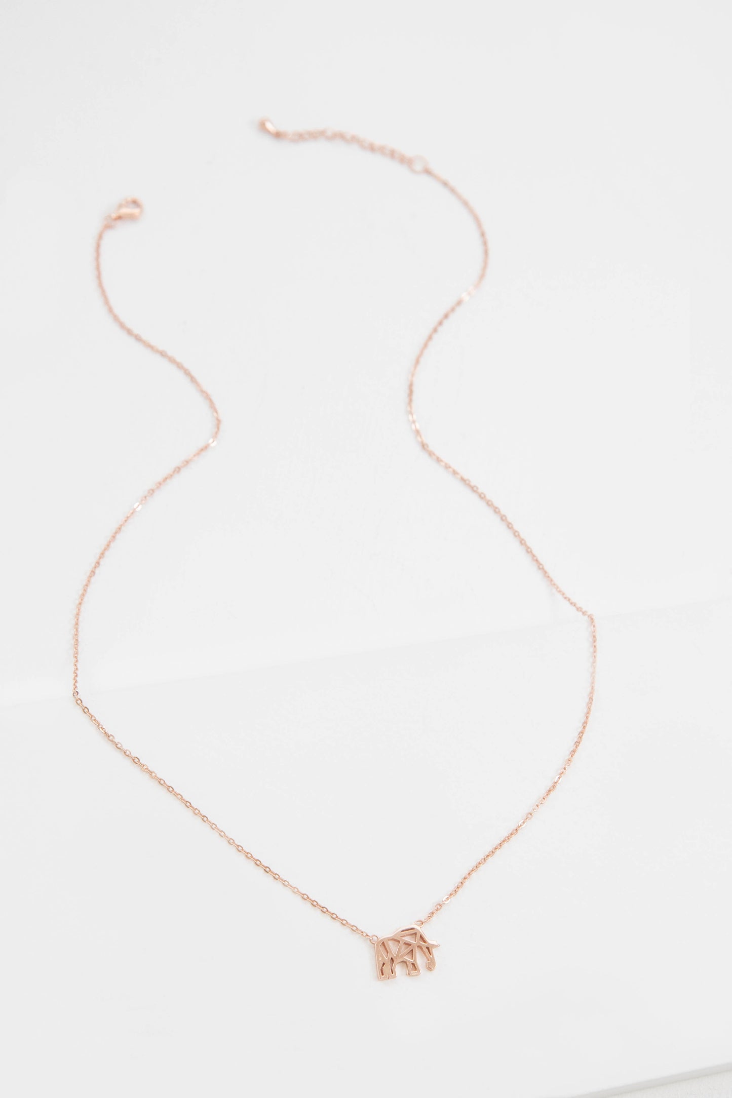 Elephant Necklace (18K & 24K Gold)
